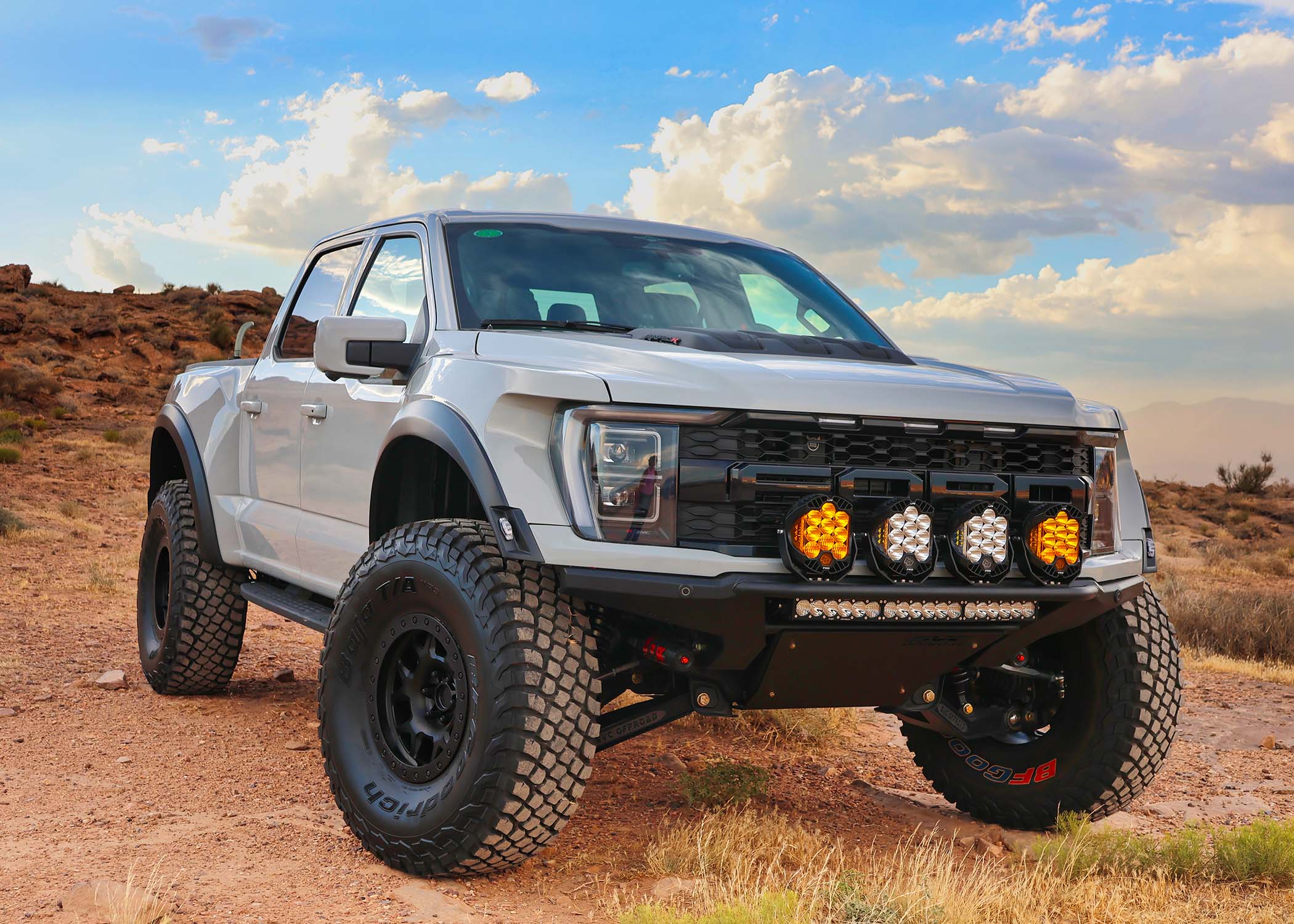SVC Offroad Mojave Frame Cut Bumper - 21+ Ford Raptor