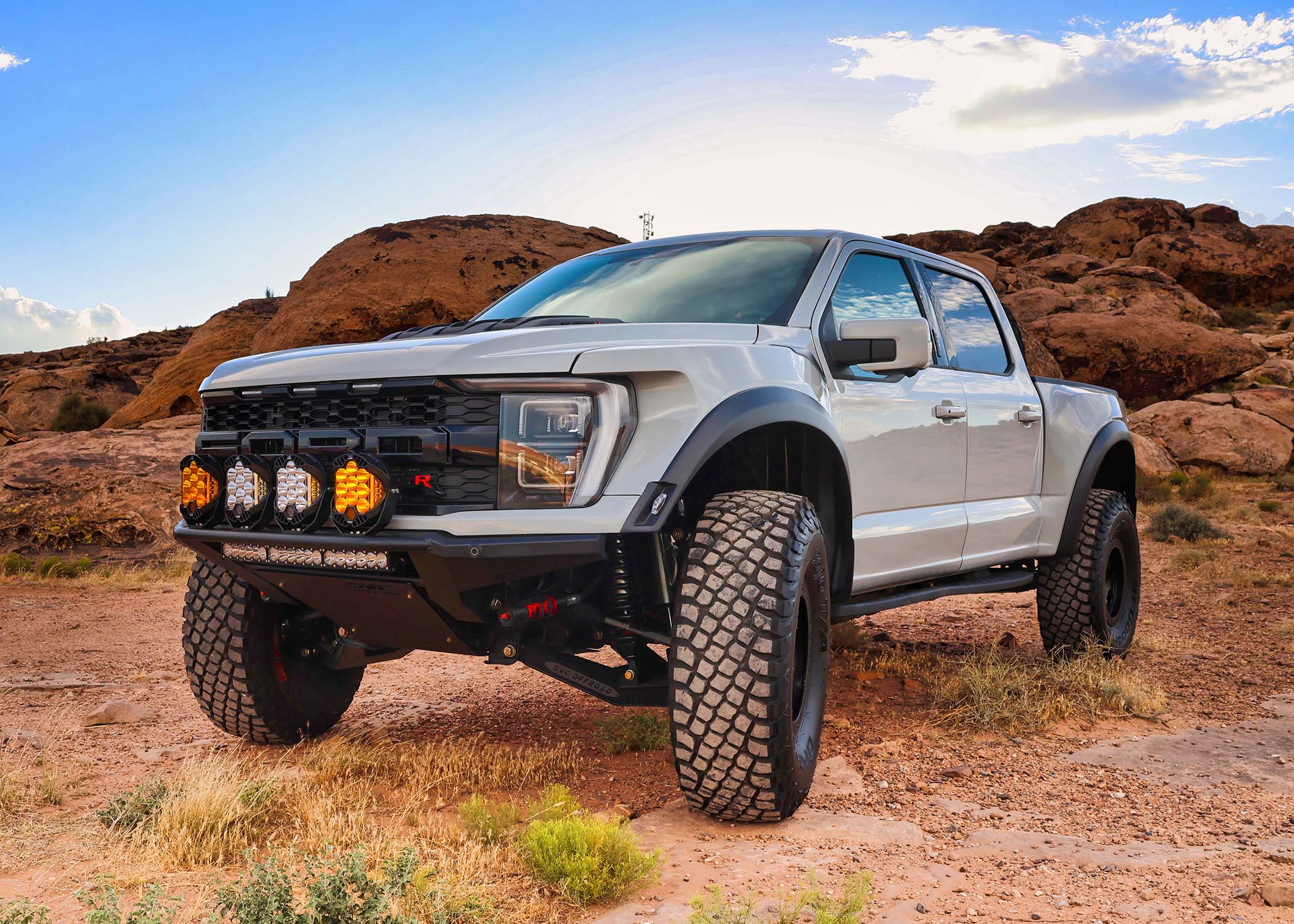 SVC Offroad Mojave Frame Cut Bumper - 21+ Ford Raptor