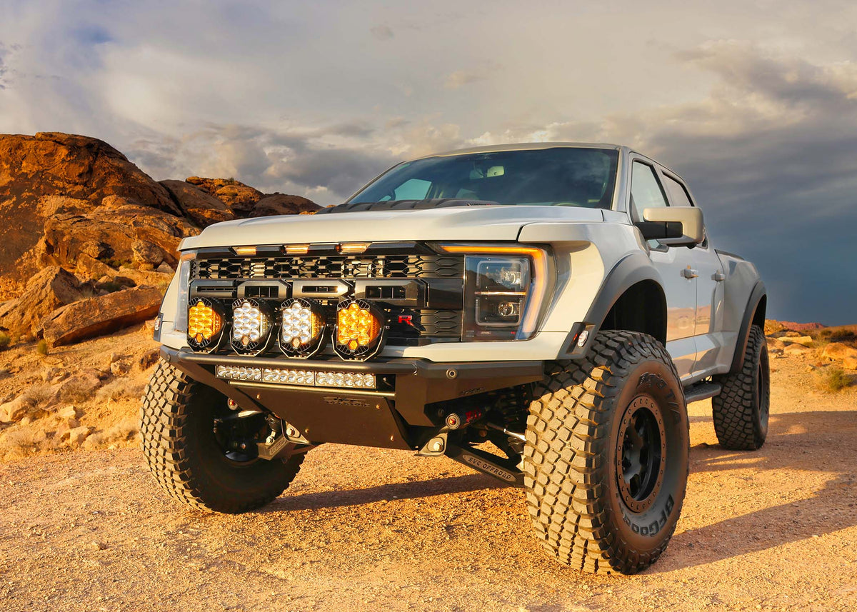 SVC Offroad Mojave Frame Cut Bumper - 21+ Ford Raptor
