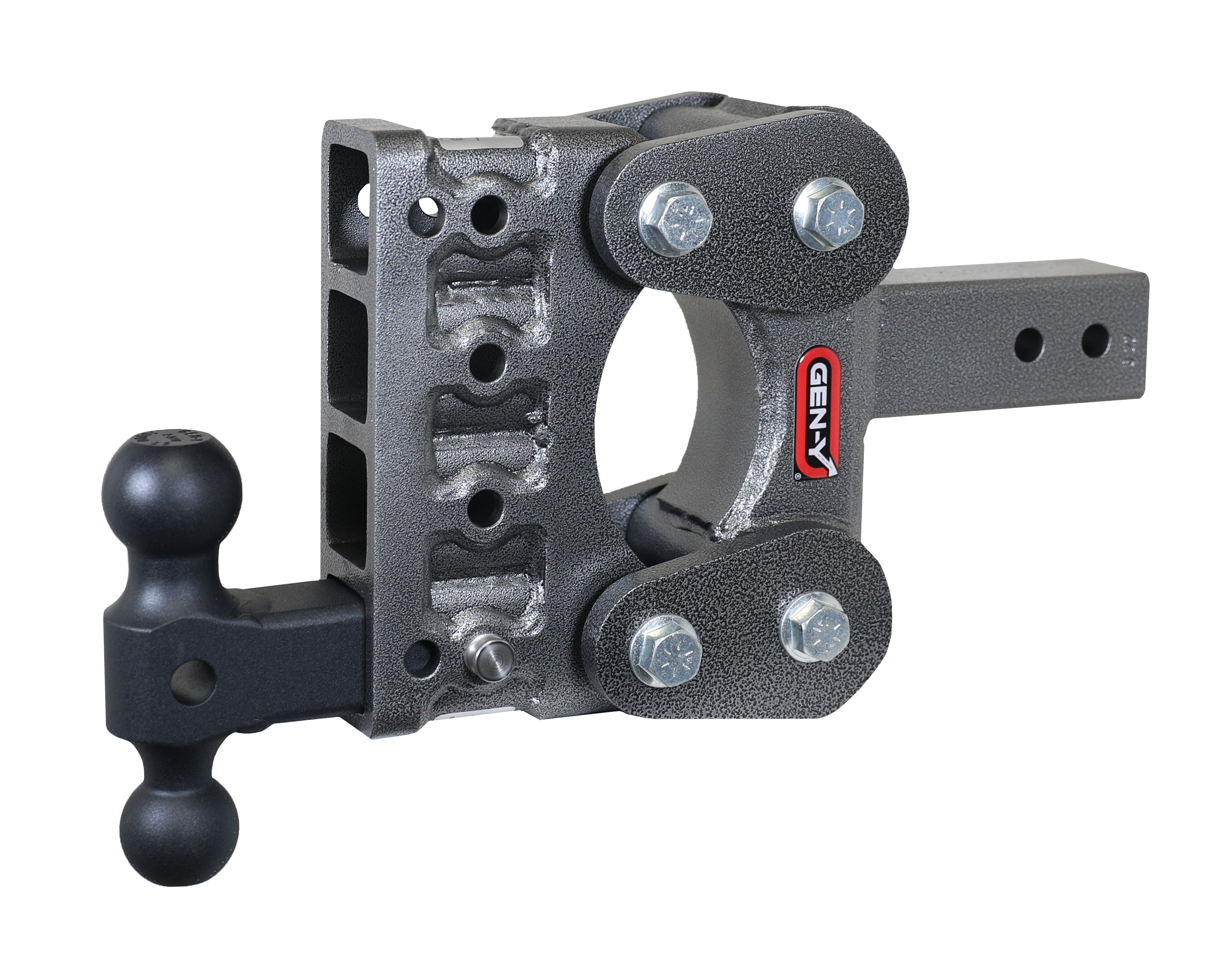 The BOSS TORSION-FLEX 2.5" Shank 5" Drop 1.1K TW 10K Hitch & GH-031 Dual-Ball - Apollo Off-Road