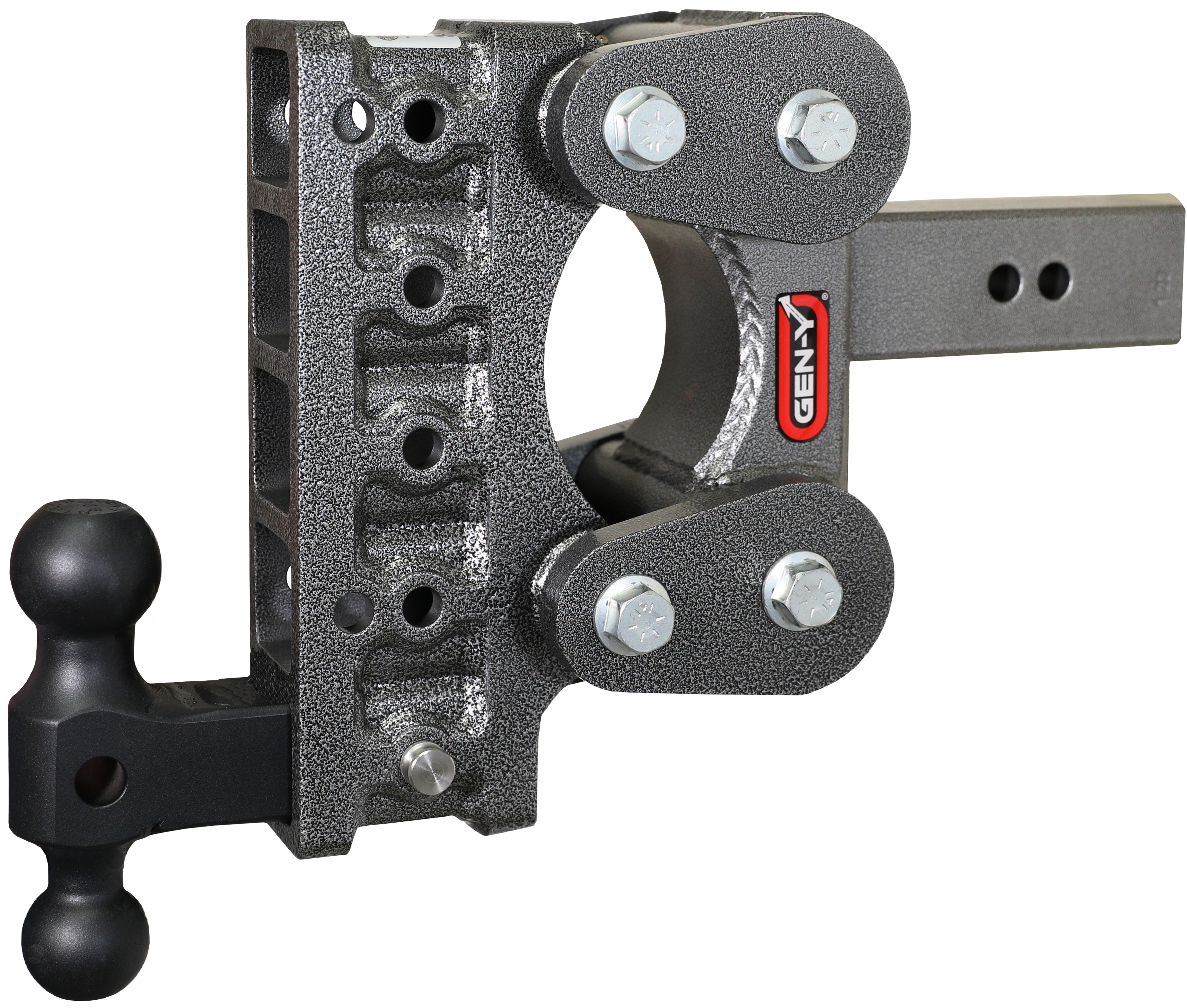The BOSS TORSION-FLEX 2.5" Shank 7.5" Drop 1.1K TW 10K Hitch & GH-031 Dual-Ball - Apollo Off-Road