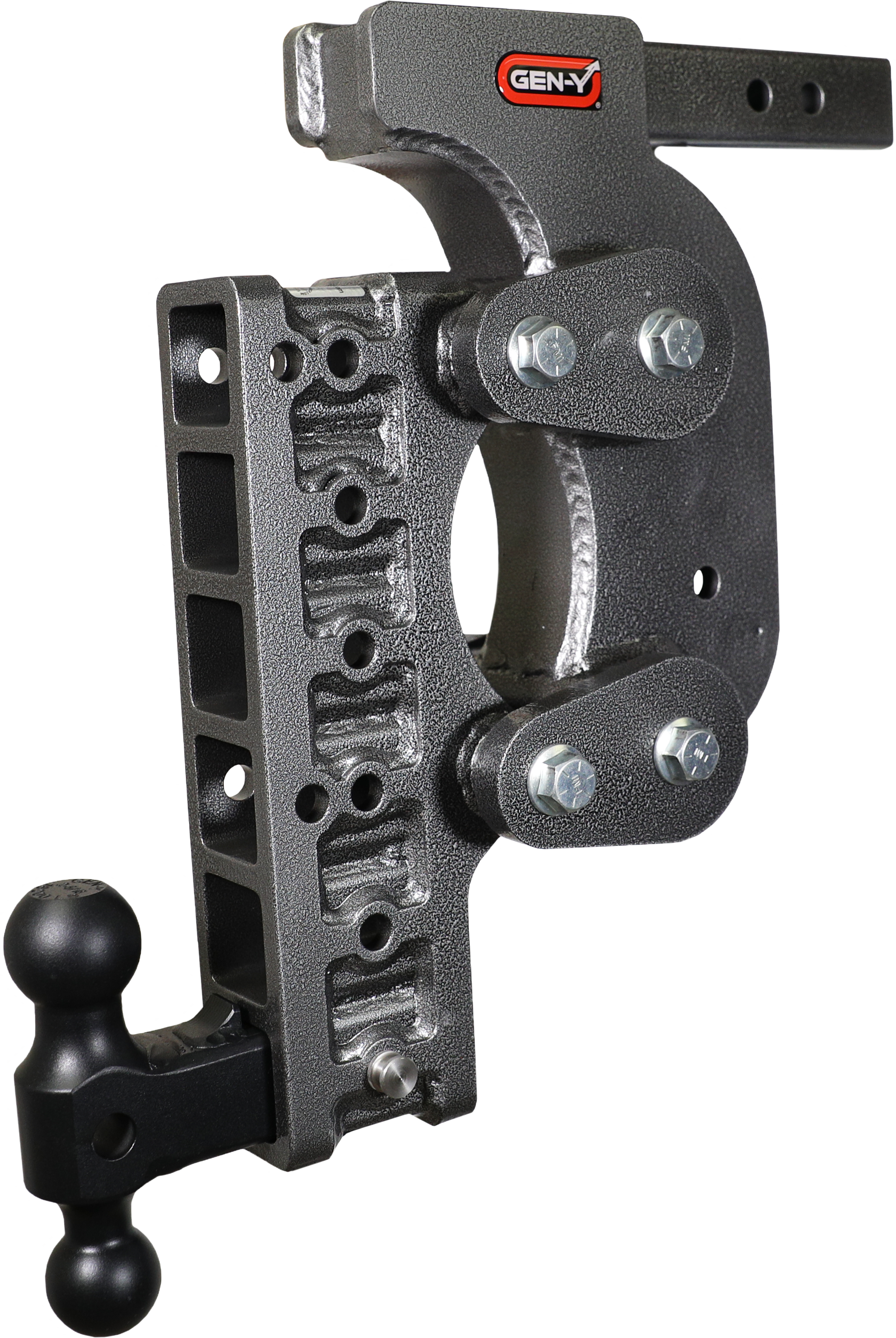 The BOSS TORSION-FLEX 2" Shank 17.5" Drop 1.7K TW 16K Hitch Dual-Ball Stabilizer - Apollo Off-Road