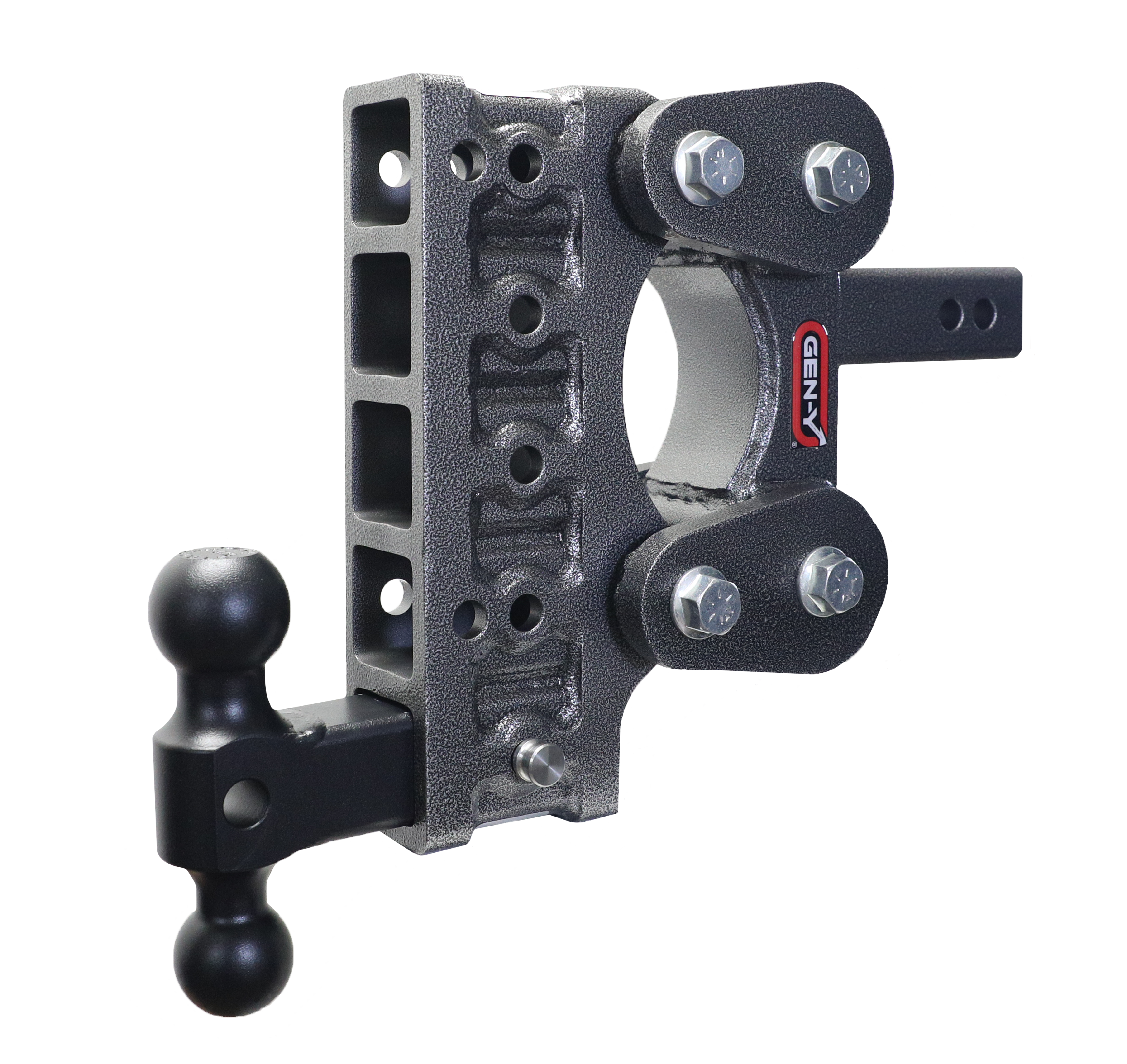 The BOSS TORSION-FLEX 2" Shank 7.5" Drop 1.1K TW 10K Hitch & GH-031 Dual-Ball - Apollo Off-Road