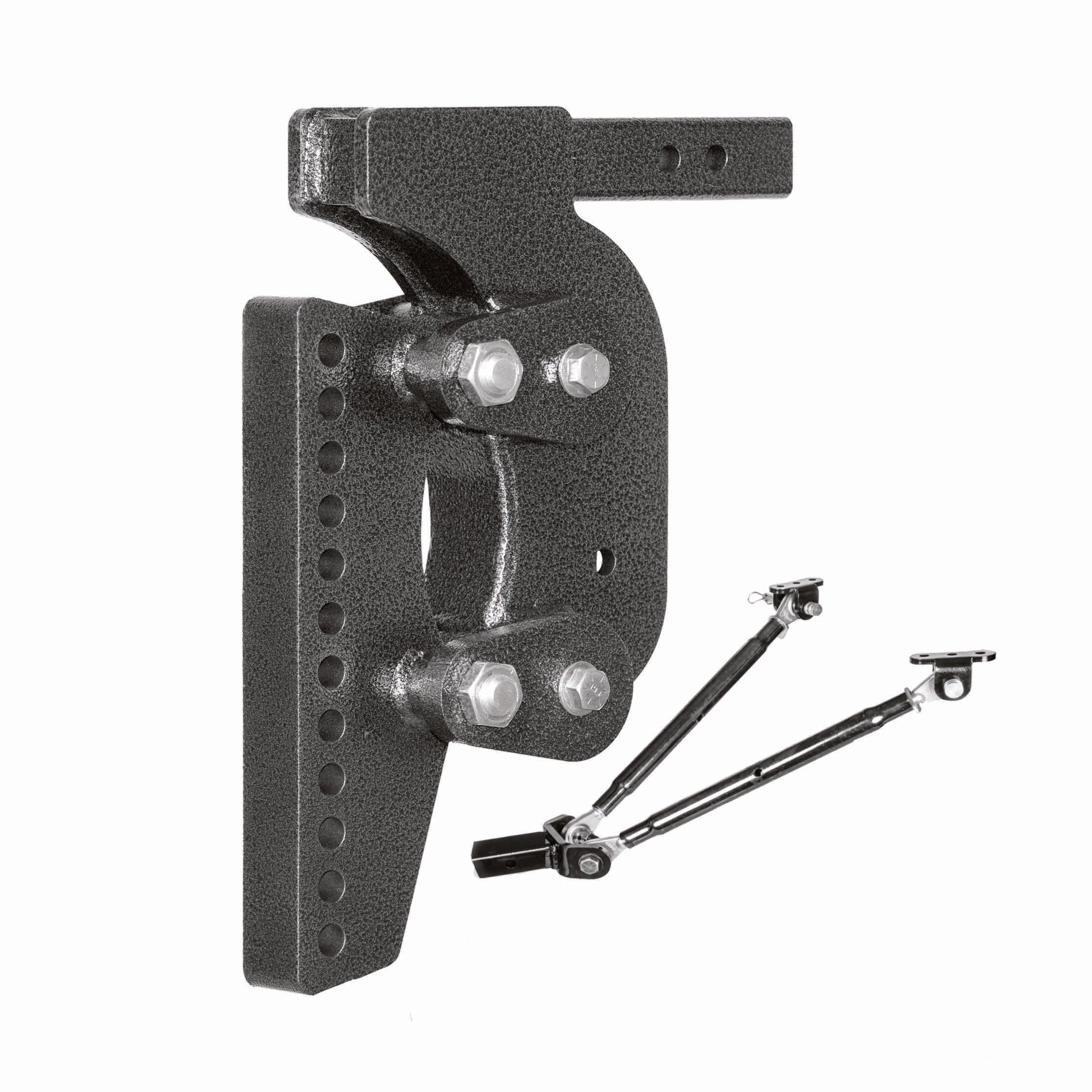 The BOSS TORSION-FLEX 2" Wht Dist. Shank 15.5" Drop 1.7K TW 16K Hitch Stabilizer - Apollo Off-Road