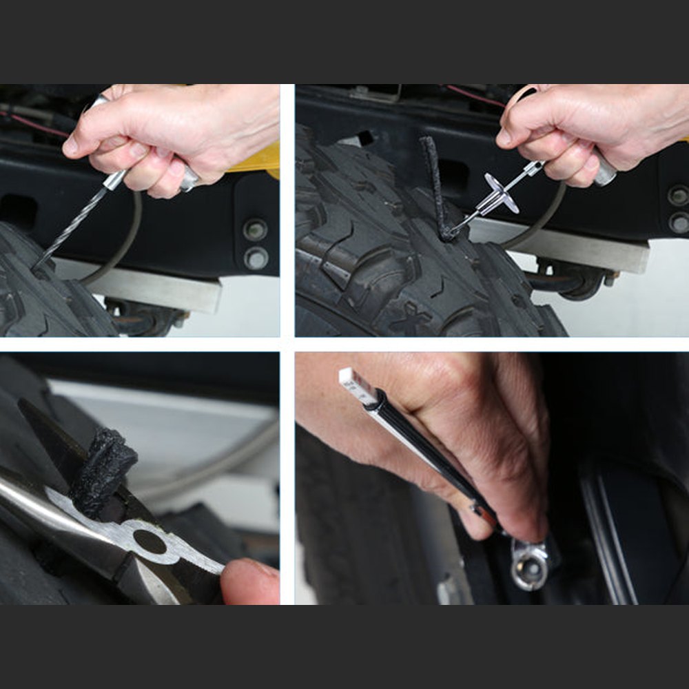 Tire Repair Kit 53 Piece Kit With Black Storage Box - Apollo Off-Road