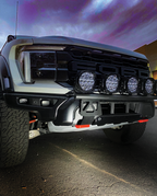 Foutz Motorsports Front Tow Hook License Plate Mount (Modular Bumper) - 2024+ Ford F-150 Raptor 37PP and Raptor R