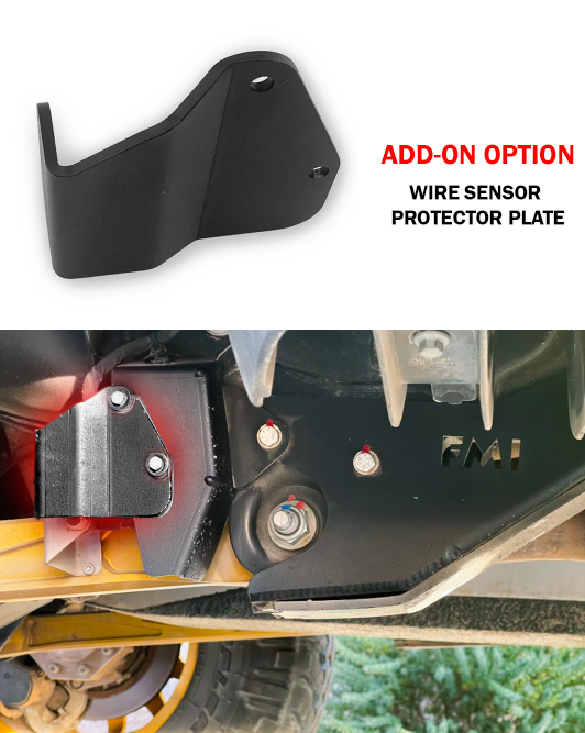 Foutz Motorsports Rear Suspension Travel Sensor Protection Guard (pair) 2024-2026 Ford Ranger Raptor