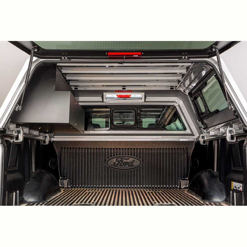 Truck Bed Drawer Drawer-Bin Full-Size EVO and EVOc Applications 5.5/6.5 Foot Bed Left Side Mount SmartCap Fits Caps w/Serial #'s ending in "NA" - Apollo Off-Road