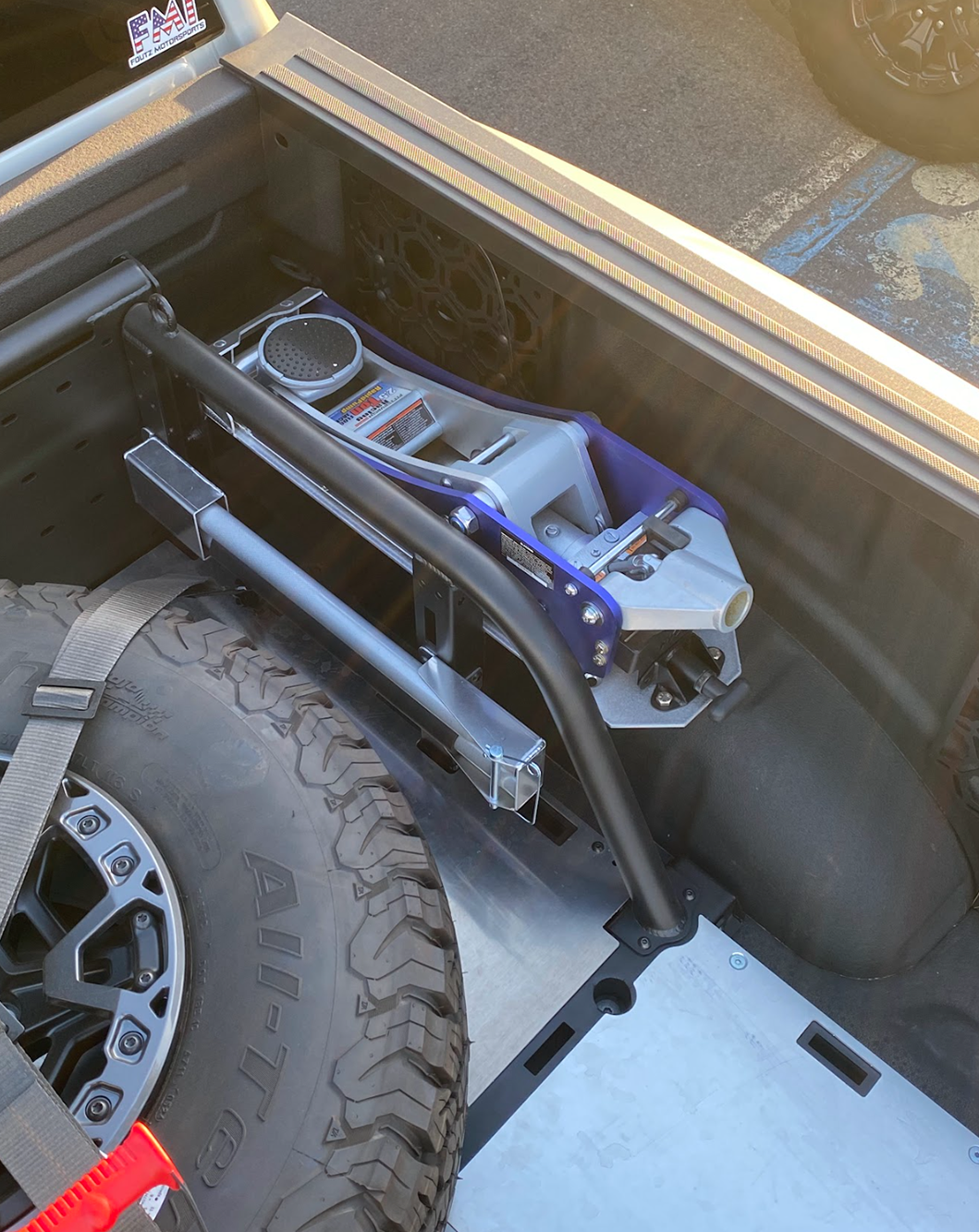 Foutz Motorsports Quick Release Side Jack Mount - Bed Organizer Kit (Add-On)
