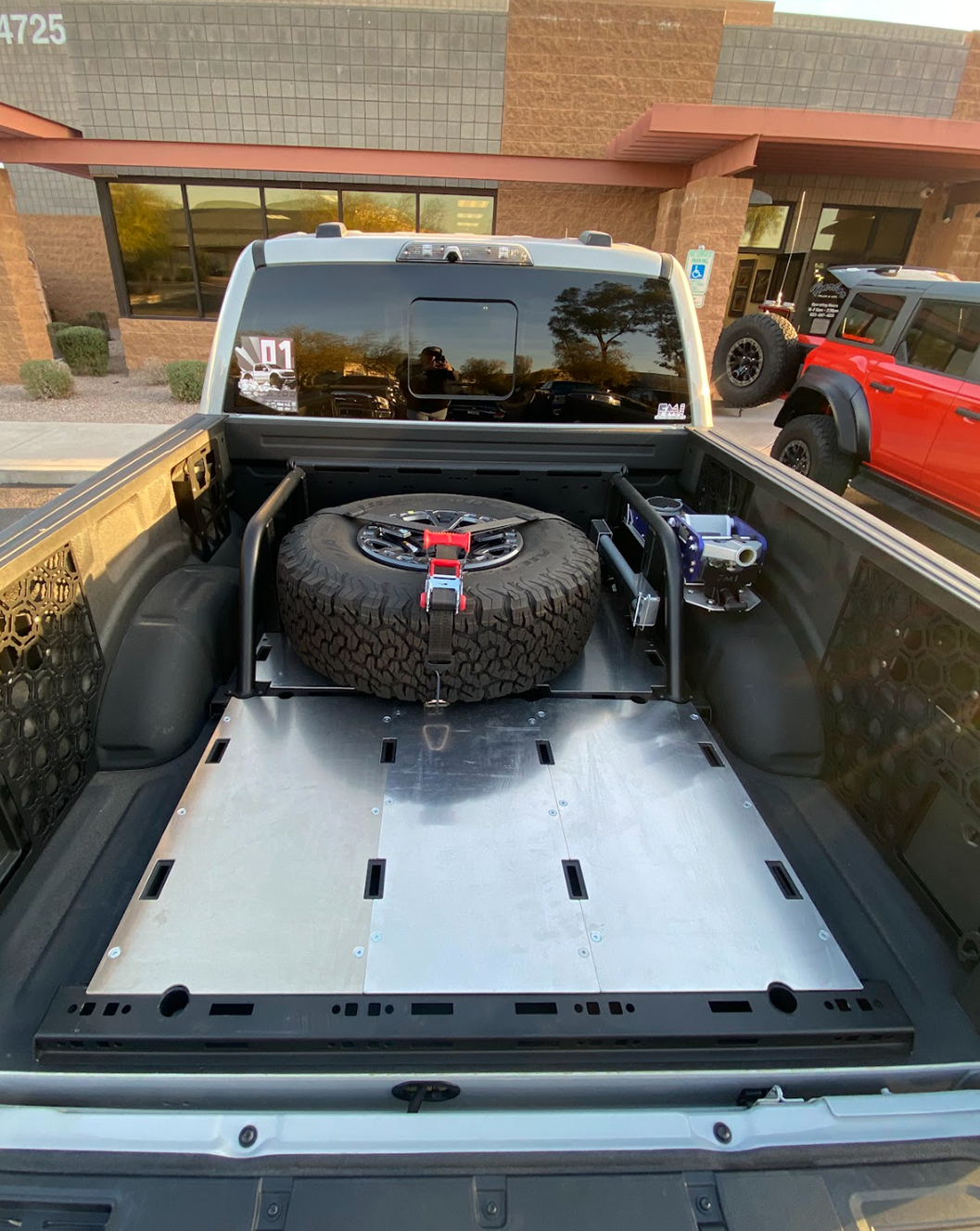 Foutz Motorsports Quick Release Side Jack Mount - Bed Organizer Kit (Add-On)