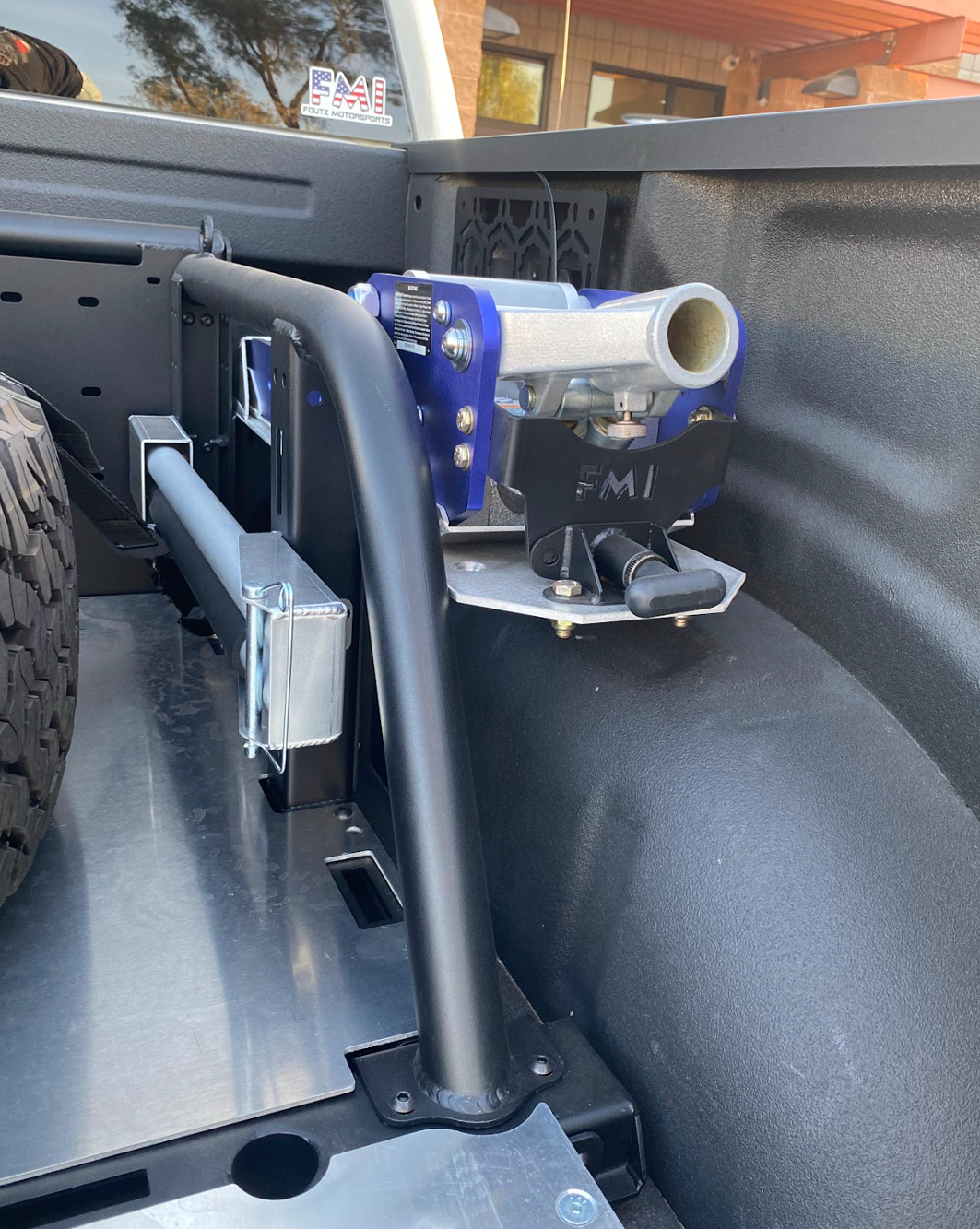 Foutz Motorsports Quick Release Side Jack Mount - Bed Organizer Kit (Add-On)