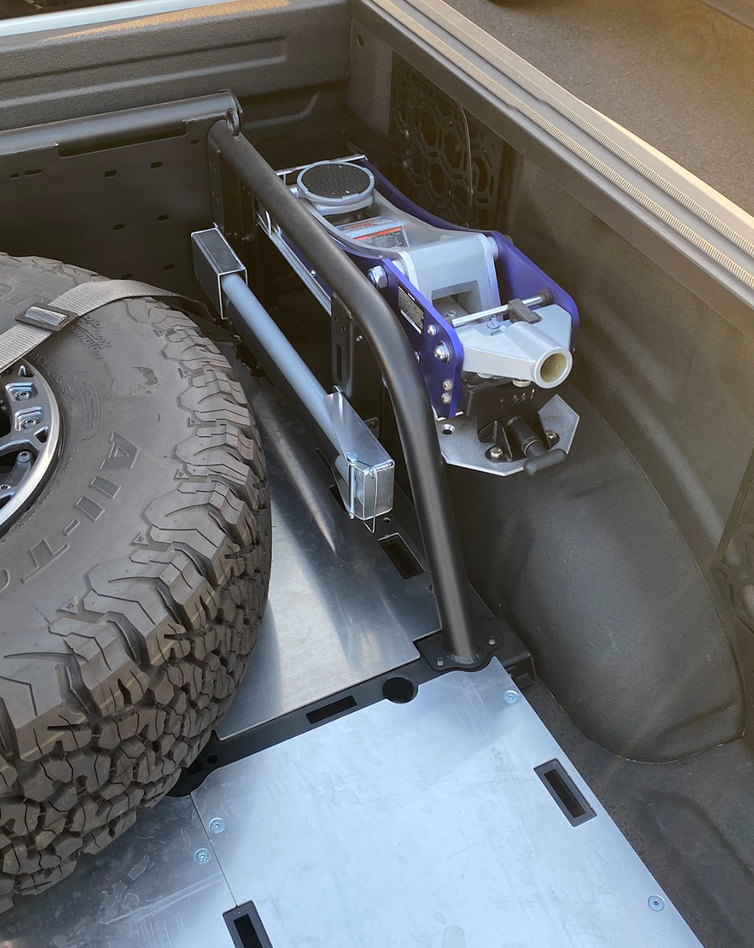 Foutz Motorsports Quick Release Side Jack Mount - Bed Organizer Kit (Add-On)