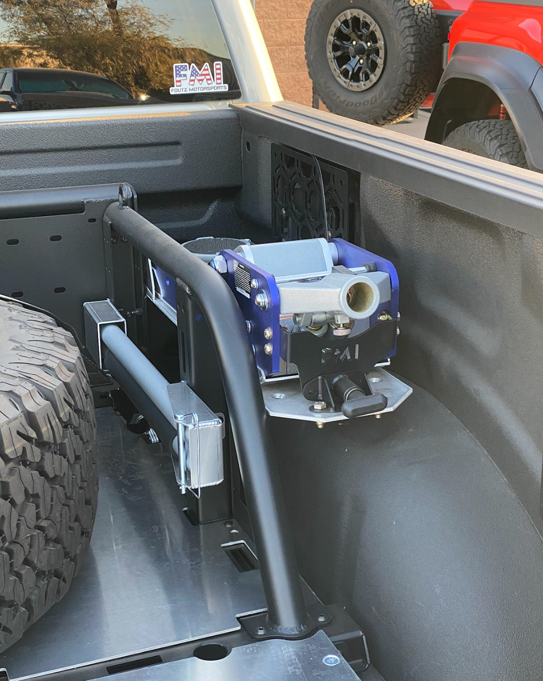 Foutz Motorsports Quick Release Side Jack Mount - Bed Organizer Kit (Add-On)