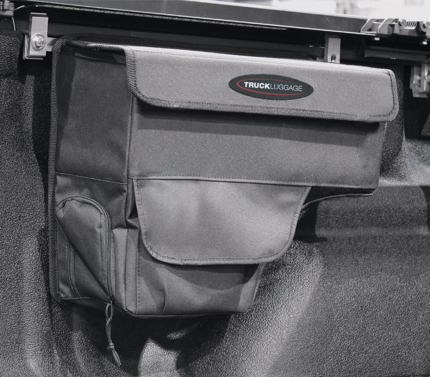 Truck Luggage SaddleBag Cargo Bag - Fits Open Rail Truck Bed - Apollo Off-Road