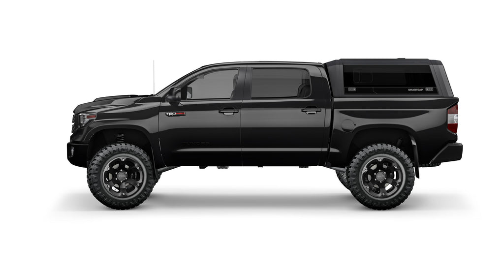 Tundra Truck Bed Cap SmartCap EVO Sport Matte Black For 22-24 Toyota Tundra 5.5 Foot Short Bed - Apollo Off-Road