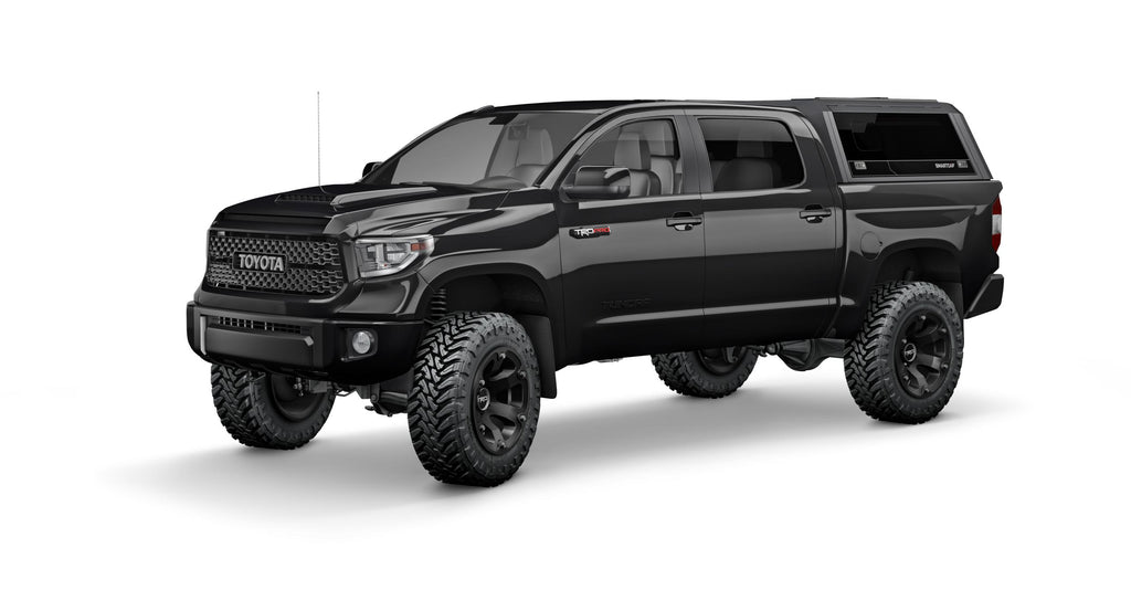 Tundra Truck Bed Cap SmartCap EVO Sport Matte Black For 22-24 Toyota Tundra 5.5 Foot Short Bed - Apollo Off-Road