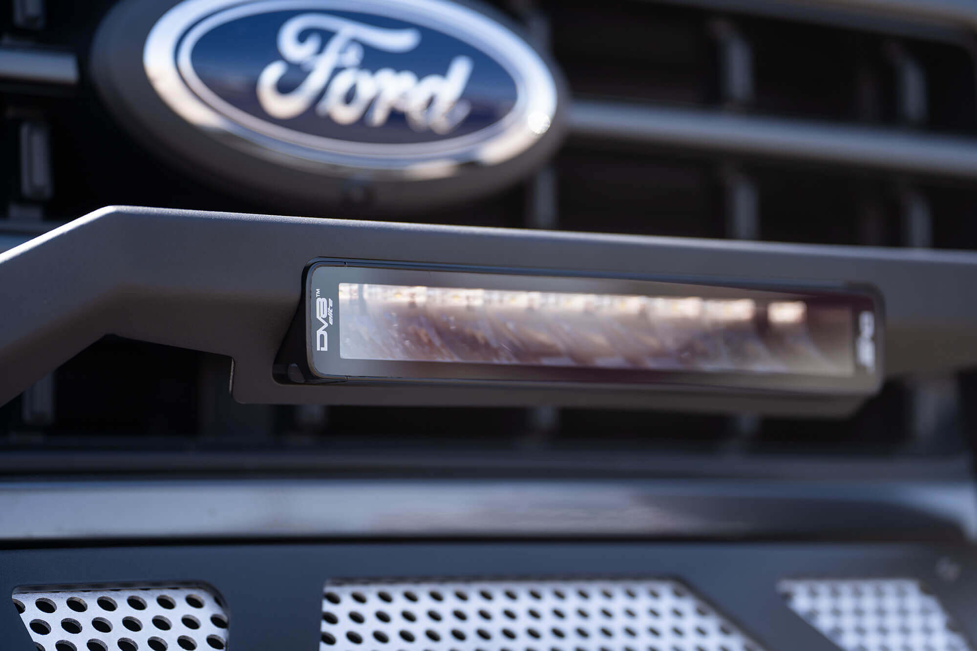 Universal 13in. High Profile LED Light Bar w/ Flood/Spot Combo Pattern/Side Mounts - Apollo Off-Road