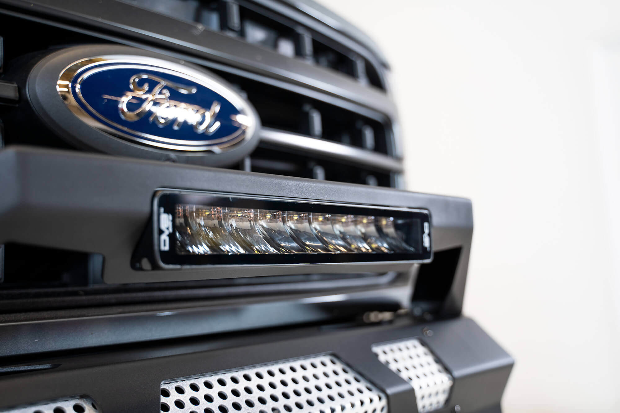 Universal 13in. High Profile LED Light Bar w/ Flood/Spot Combo Pattern/Side Mounts - Apollo Off-Road