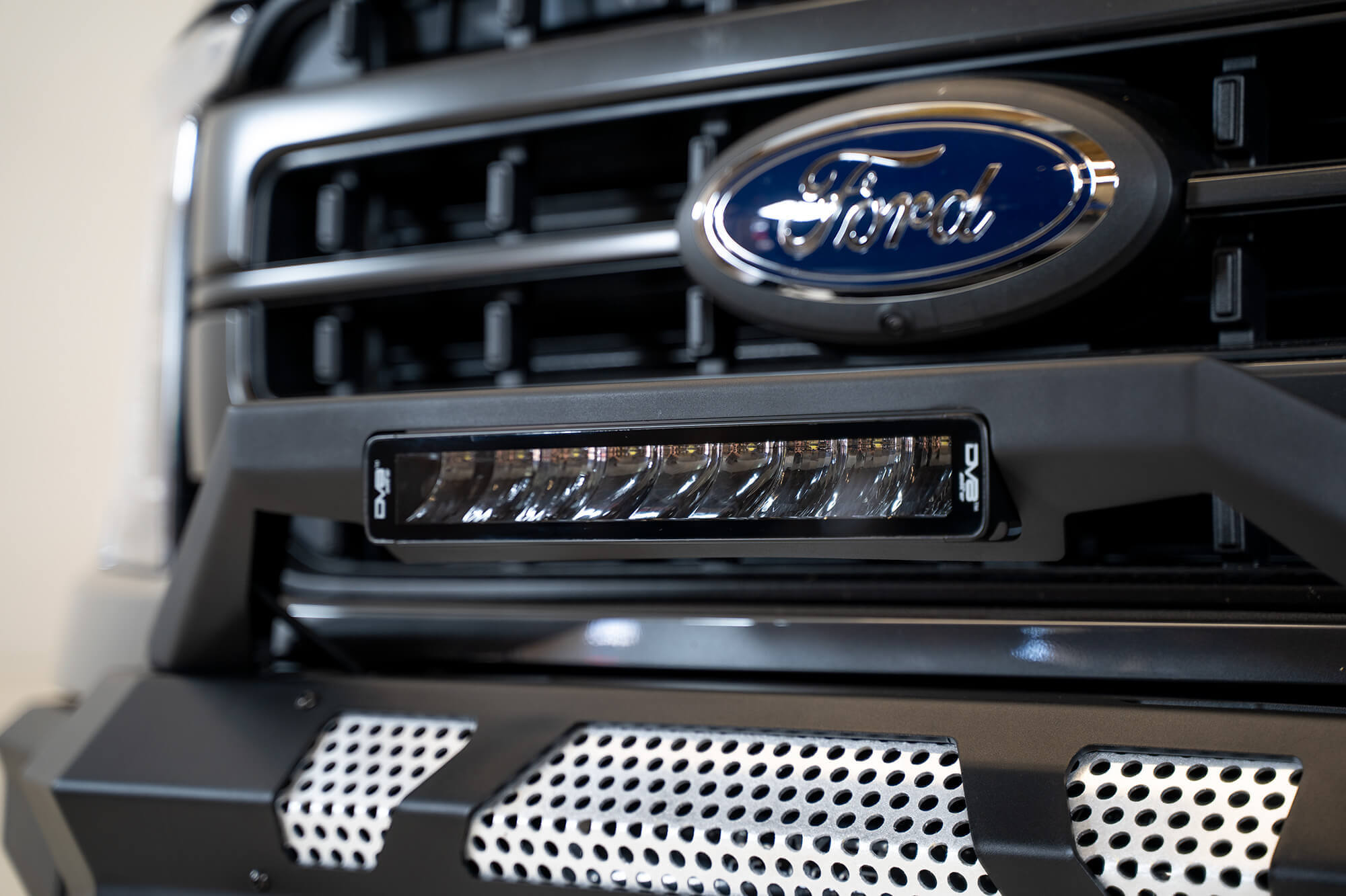 Universal 13in. High Profile LED Light Bar w/ Flood/Spot Combo Pattern/Side Mounts - Apollo Off-Road