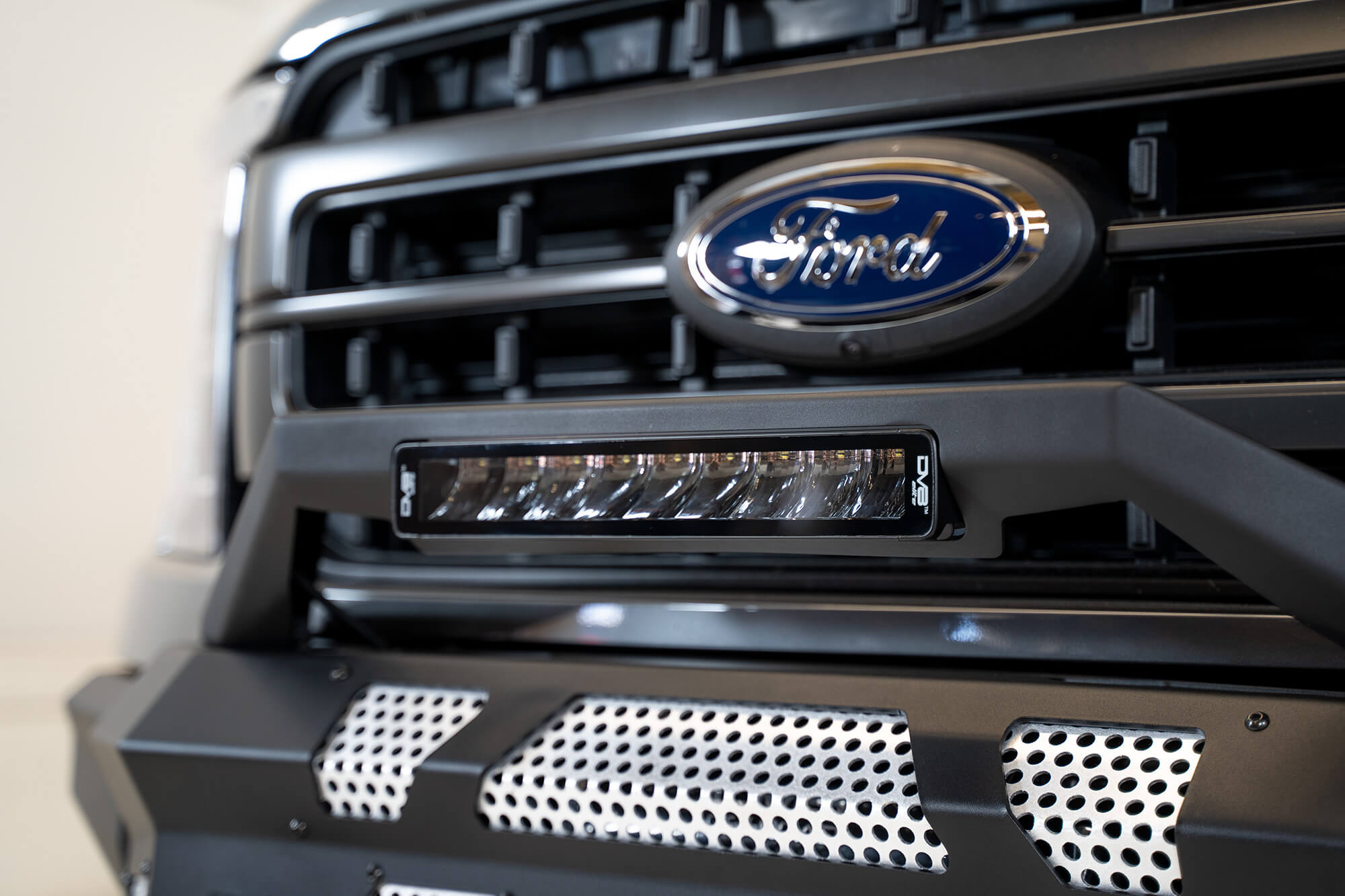 Universal 13in. High Profile LED Light Bar w/ Flood/Spot Combo Pattern/Side Mounts - Apollo Off-Road