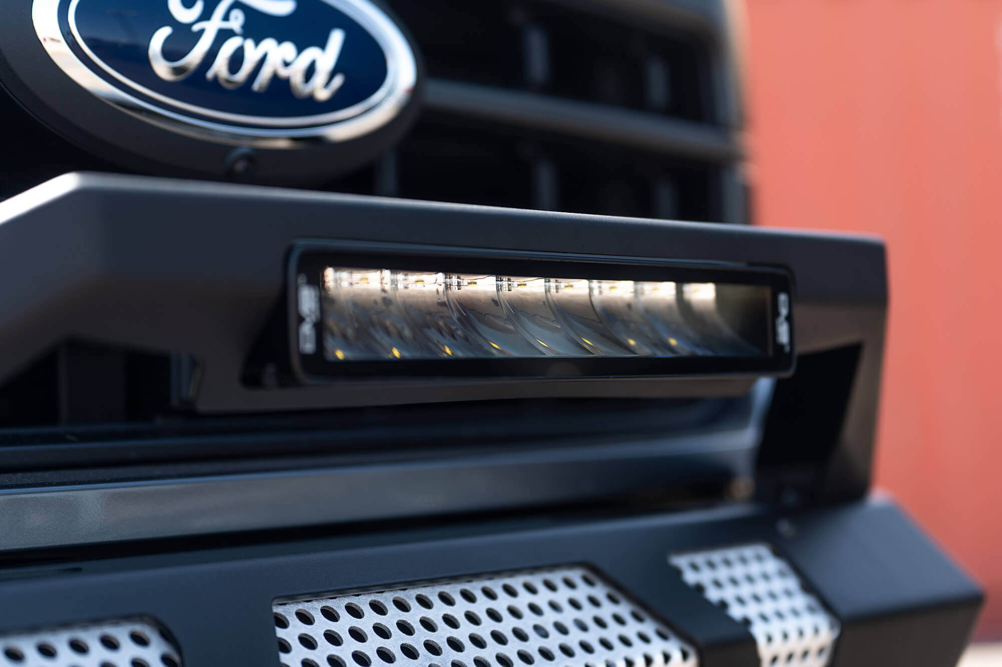 Universal 13in. High Profile LED Light Bar w/ Flood/Spot Combo Pattern/Side Mounts - Apollo Off-Road