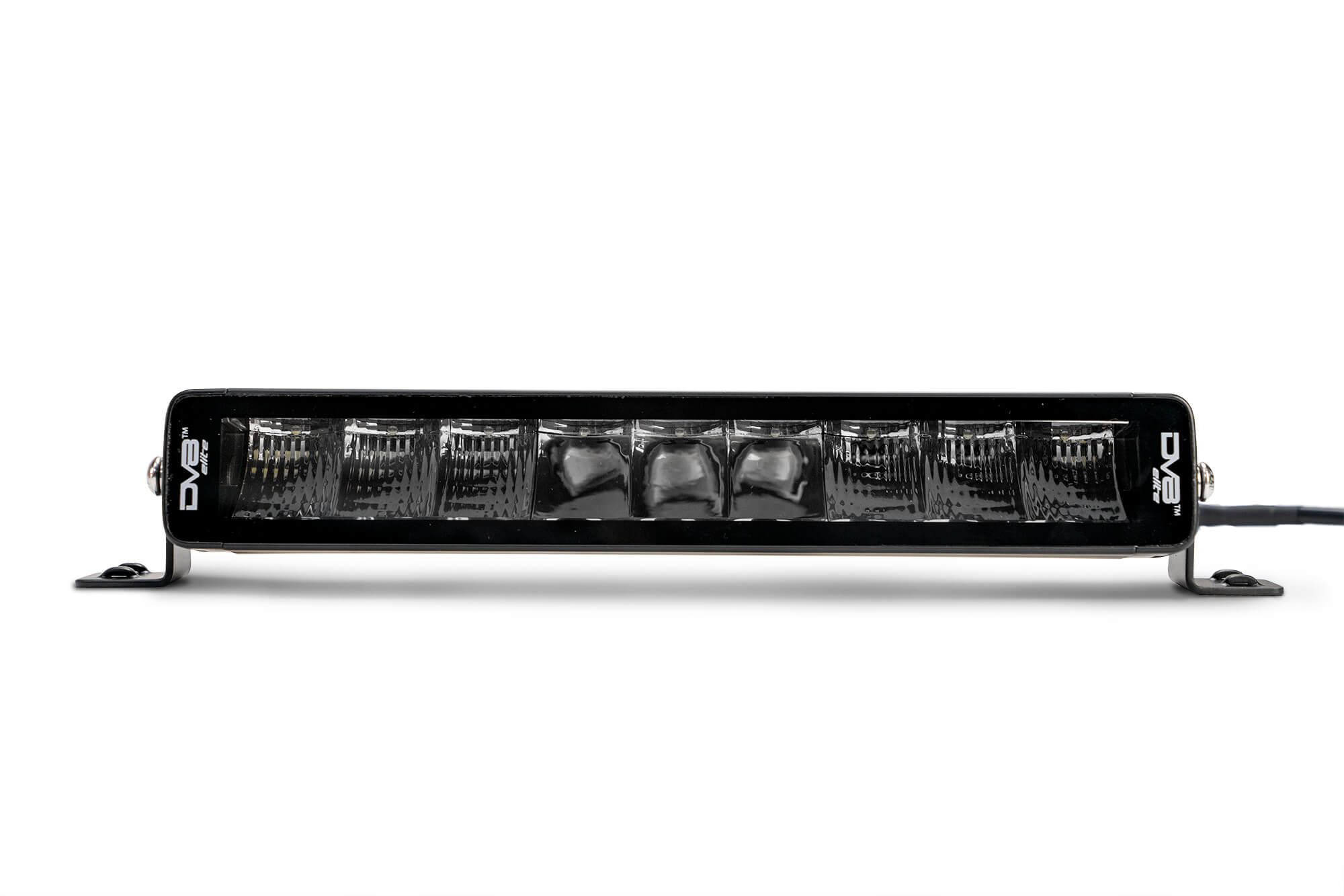 Universal 13in. High Profile LED Light Bar w/ Flood/Spot Combo Pattern/Side Mounts - Apollo Off-Road