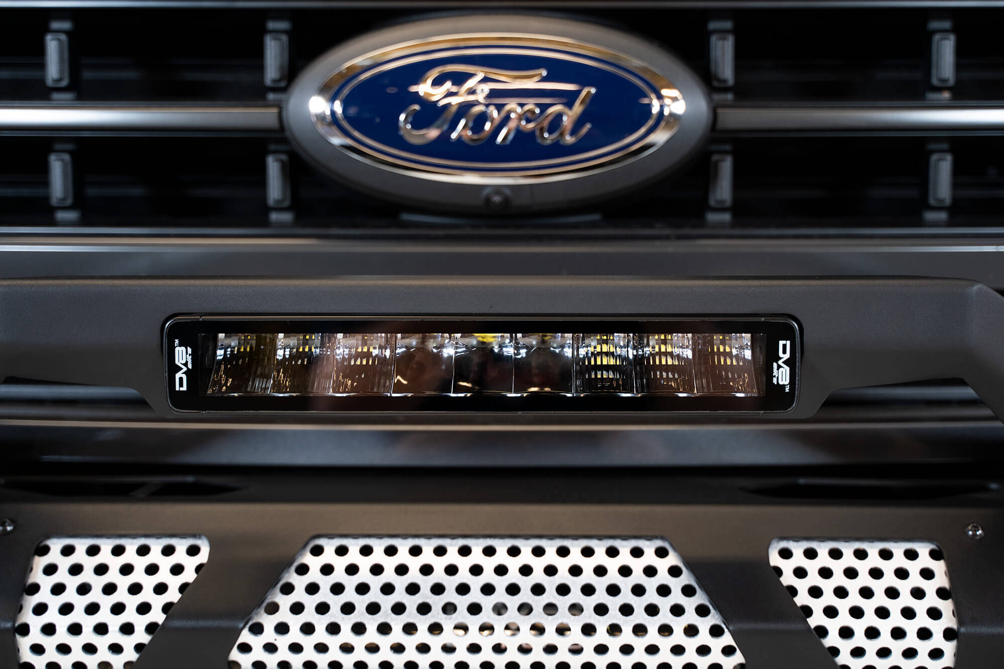 Universal 13in. High Profile LED Light Bar w/ Flood/Spot Combo Pattern/Side Mounts - Apollo Off-Road