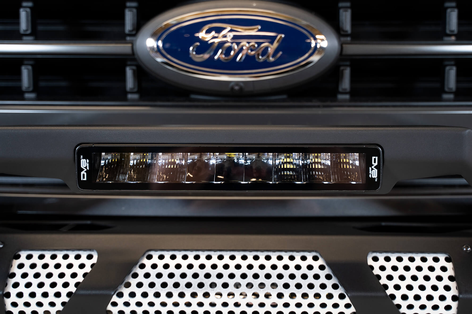 Universal 13in. High Profile LED Light Bar w/ Flood/Spot Combo Pattern/Side Mounts - Apollo Off-Road