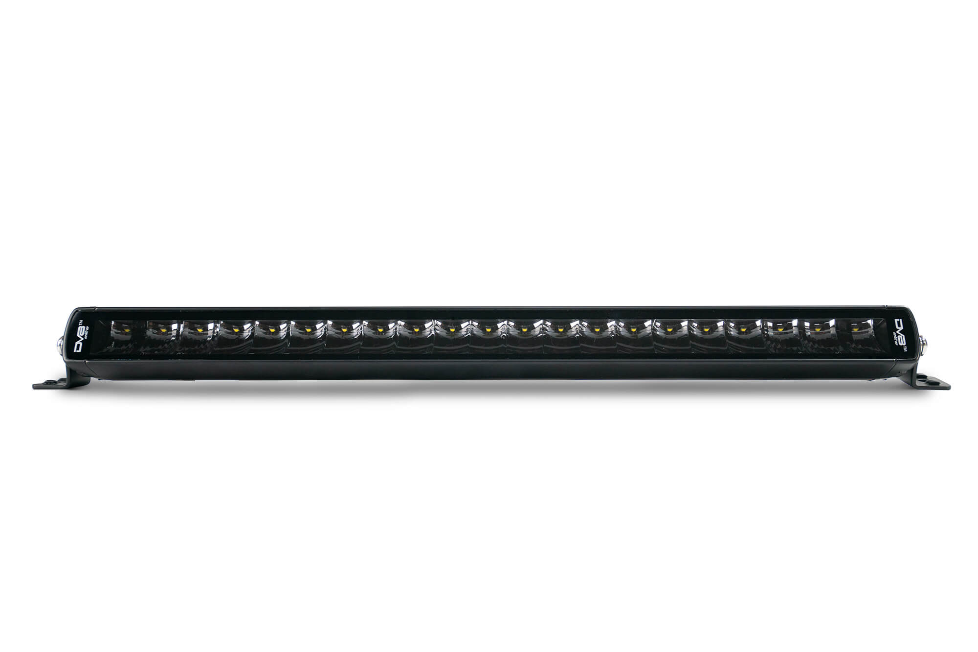 Universal 20in. Single Row LED Light Bar w/ Flood/Spot Combo Pattern/Side Mounts - Apollo Off-Road
