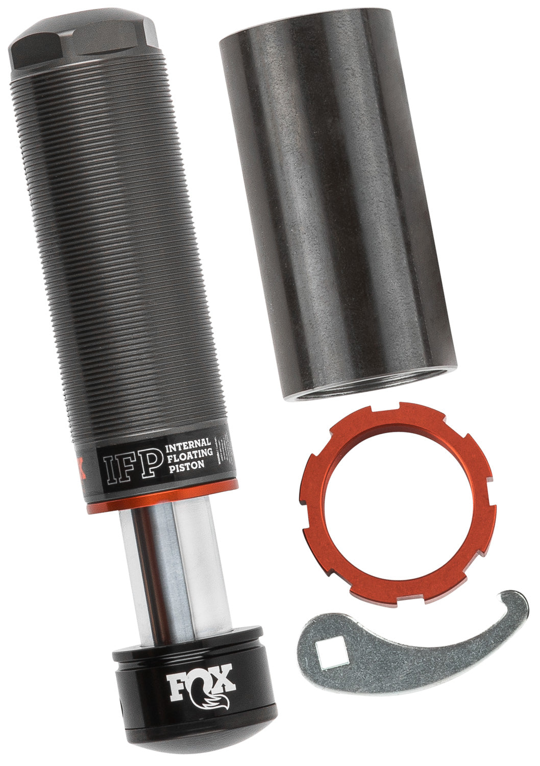 Universal Short, Gen2, Bump Stop 2.0 Series, IFP, 2.00" Travel, 10.00" EXT - Apollo Off-Road