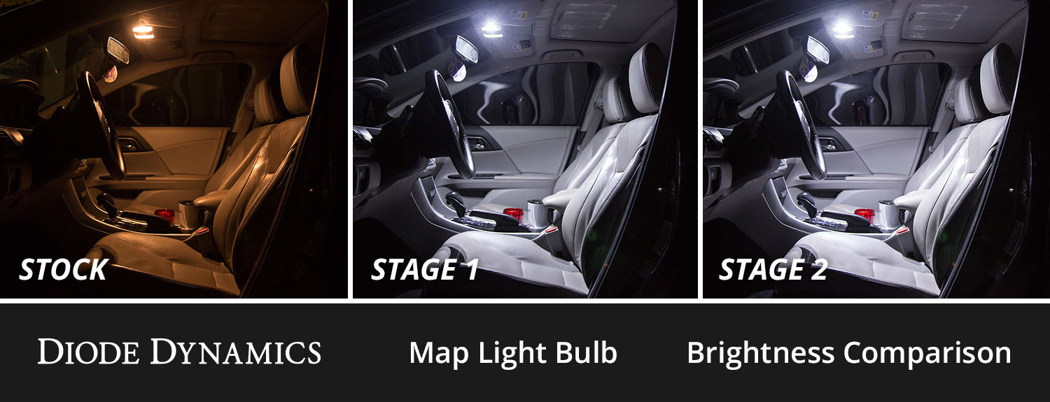 Diode Dynamics Interior LED Kit for 2006-2012 Chevrolet Impala Cool White Stage 2