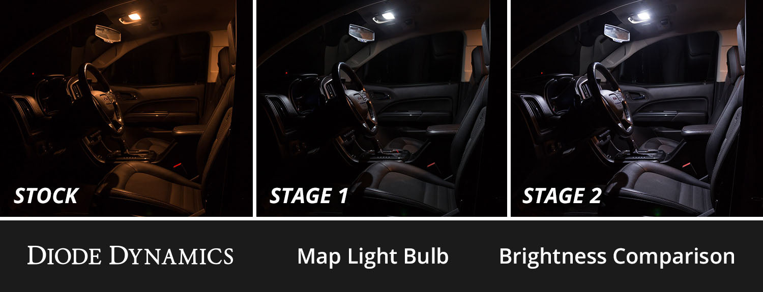Diode Dynamics Interior LED Kit for 2005-2021 Nissan Frontier Cool White Stage 2