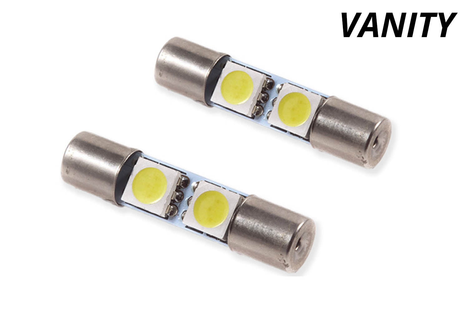 Diode Dynamics 28mm SMF2 LED Amber (pair)