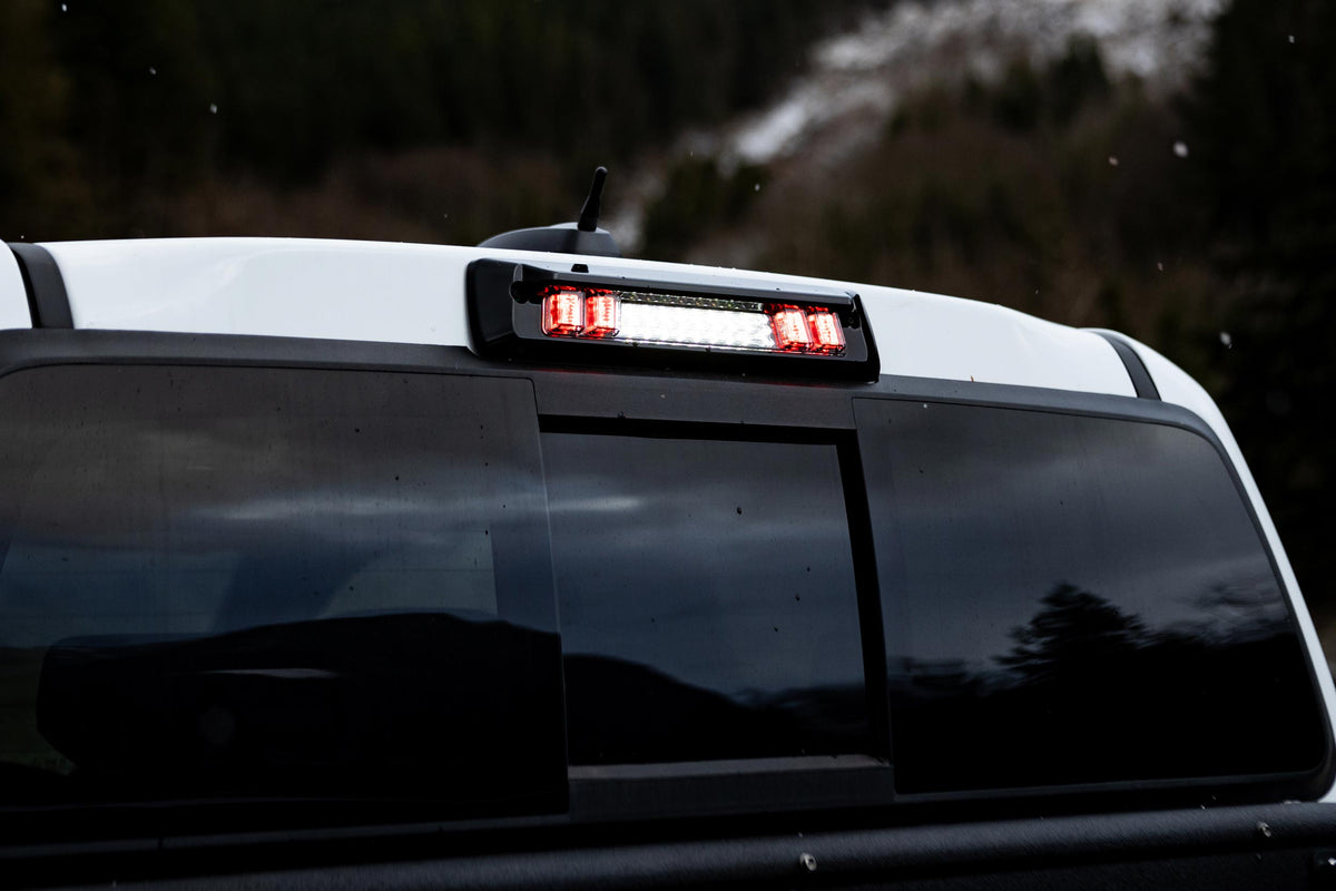 X3B LED Third Brake Light: 2015+ Colorado/Canyon, Clear Lens - Apollo Off-Road