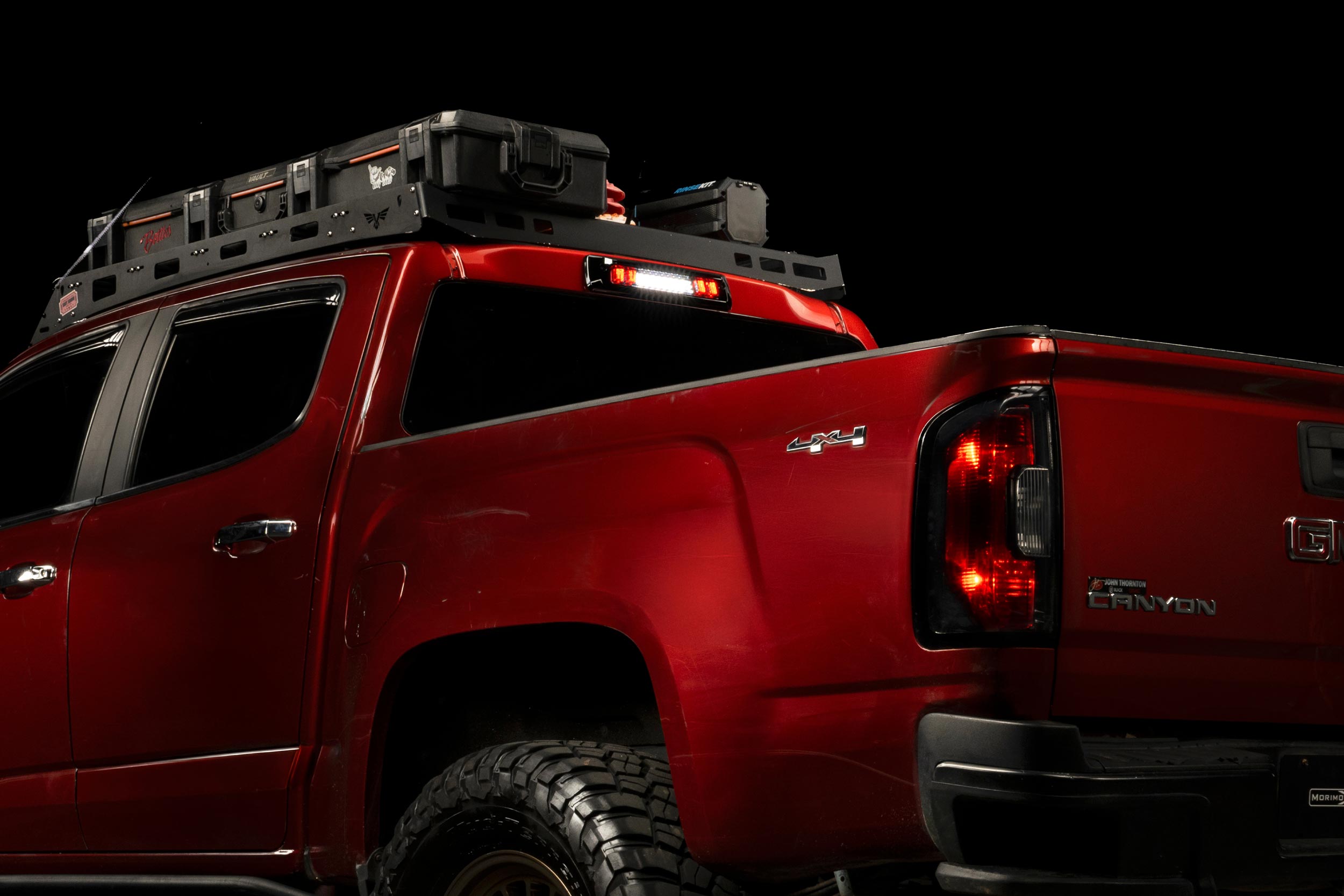 X3B LED Third Brake Light: 2015+ Colorado/Canyon, Clear Lens - Apollo Off-Road