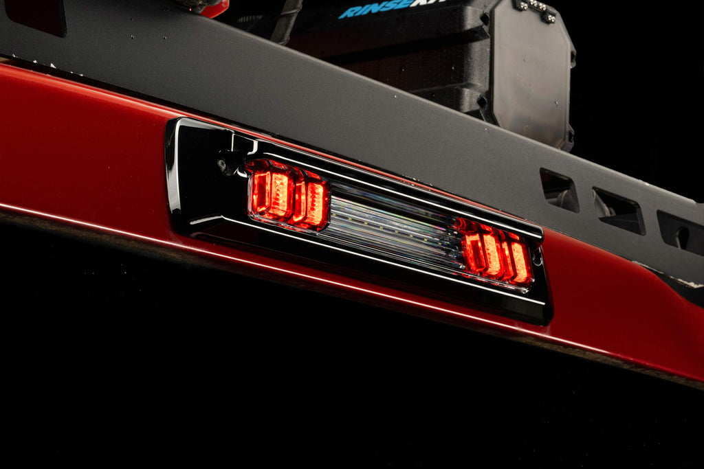 X3B LED Third Brake Light: 2015+ Colorado/Canyon, Clear Lens - Apollo Off-Road
