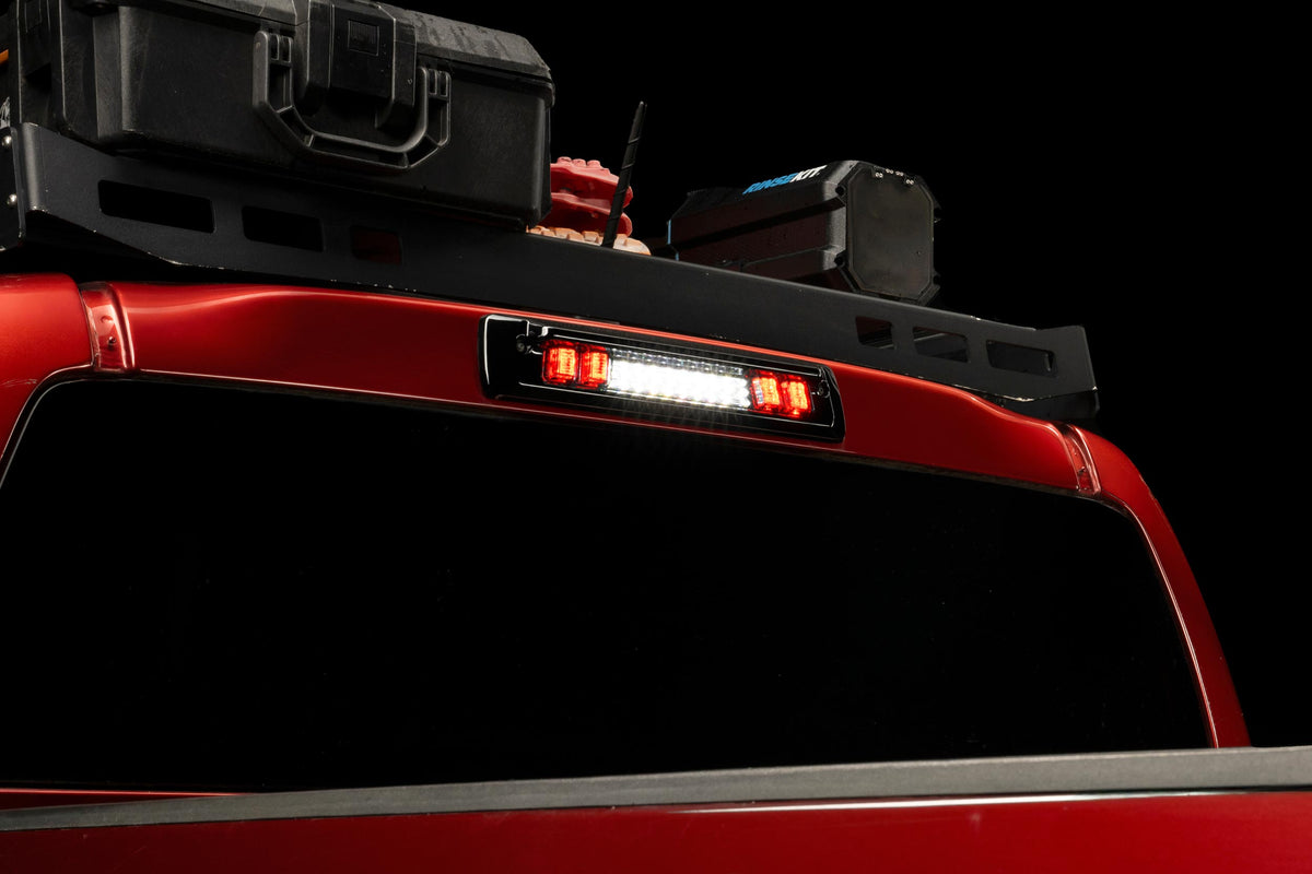 X3B LED Third Brake Light: 2015+ Colorado/Canyon, Clear Lens - Apollo Off-Road