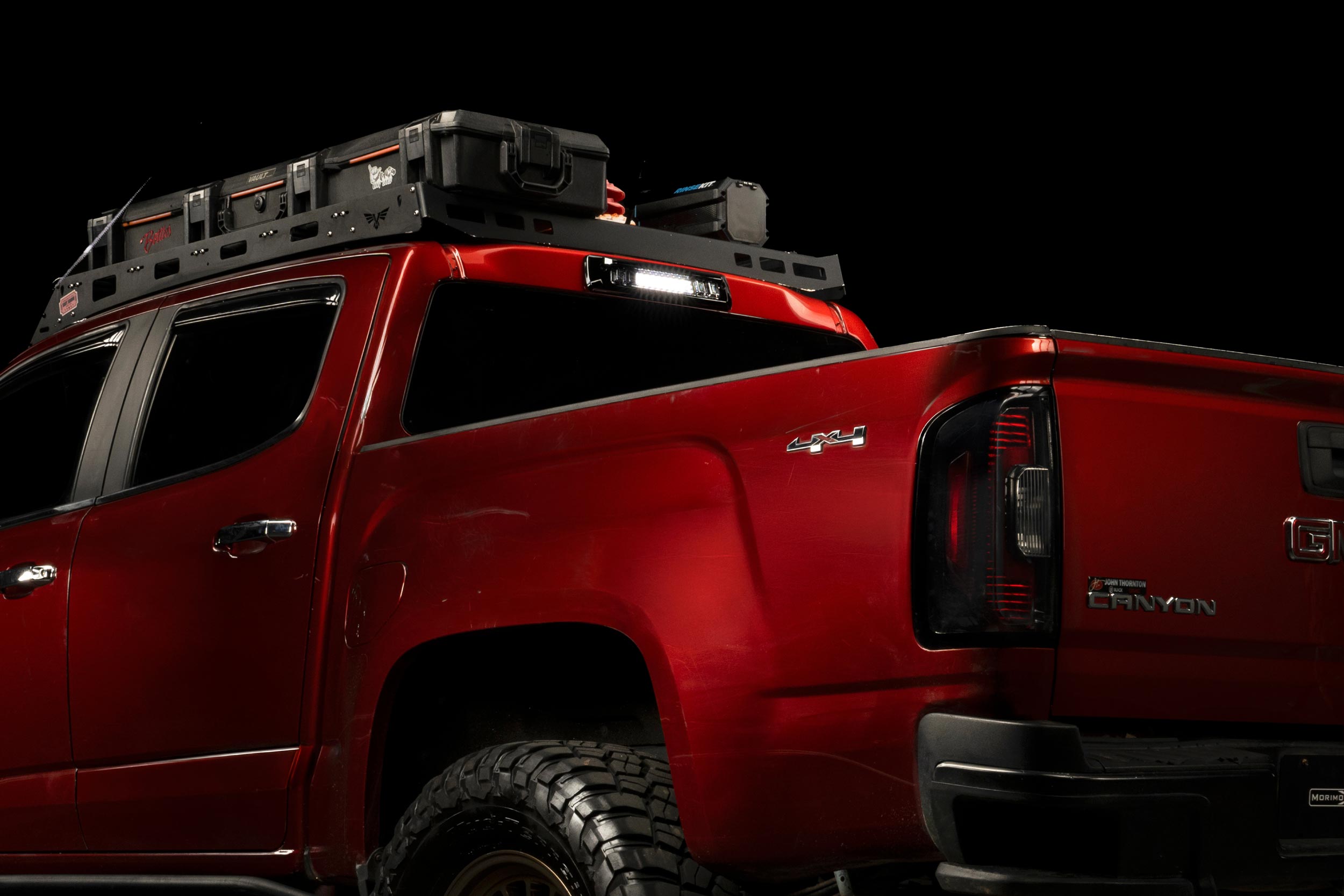 X3B LED Third Brake Light: 2015+ Colorado/Canyon, Clear Lens - Apollo Off-Road