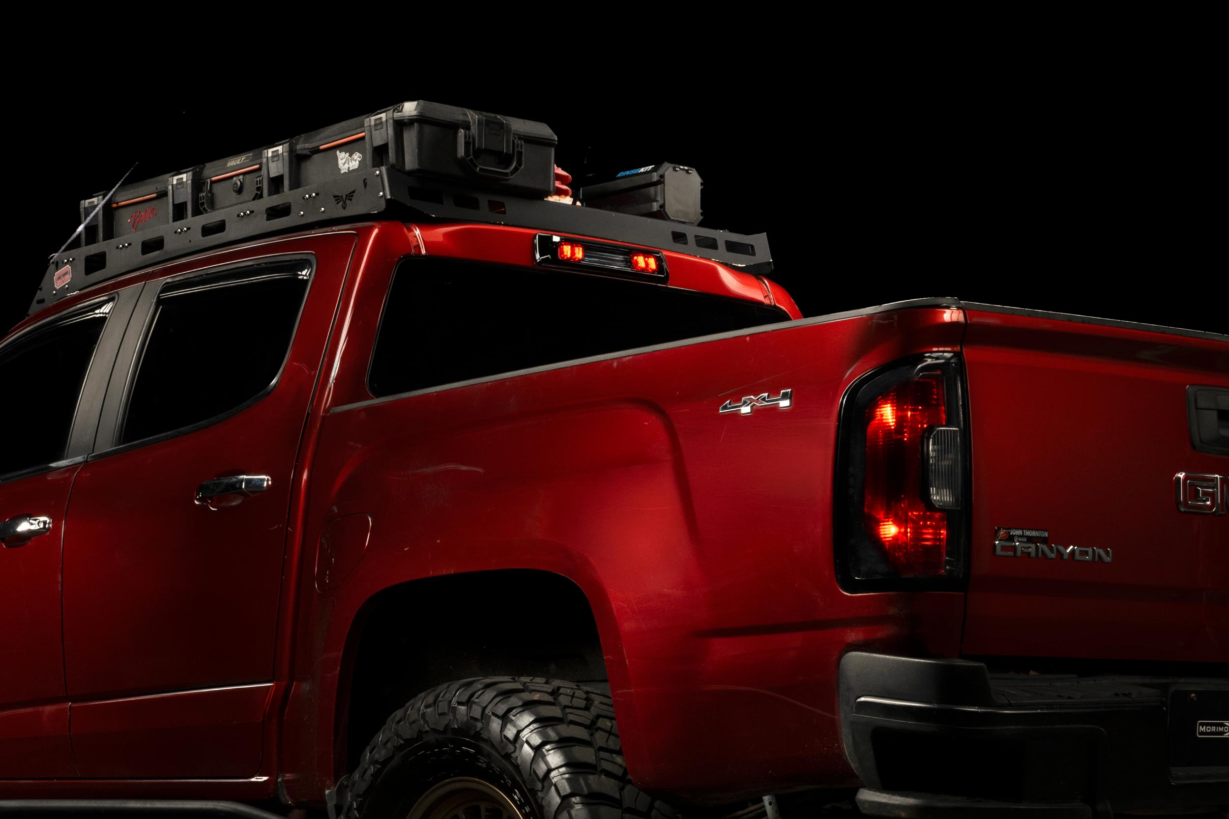 X3B LED Third Brake Light: 2015+ Colorado/Canyon, Clear Lens - Apollo Off-Road