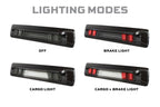 X3B LED Third Brake Light: 2015+ Colorado/Canyon, Clear Lens - Apollo Off-Road