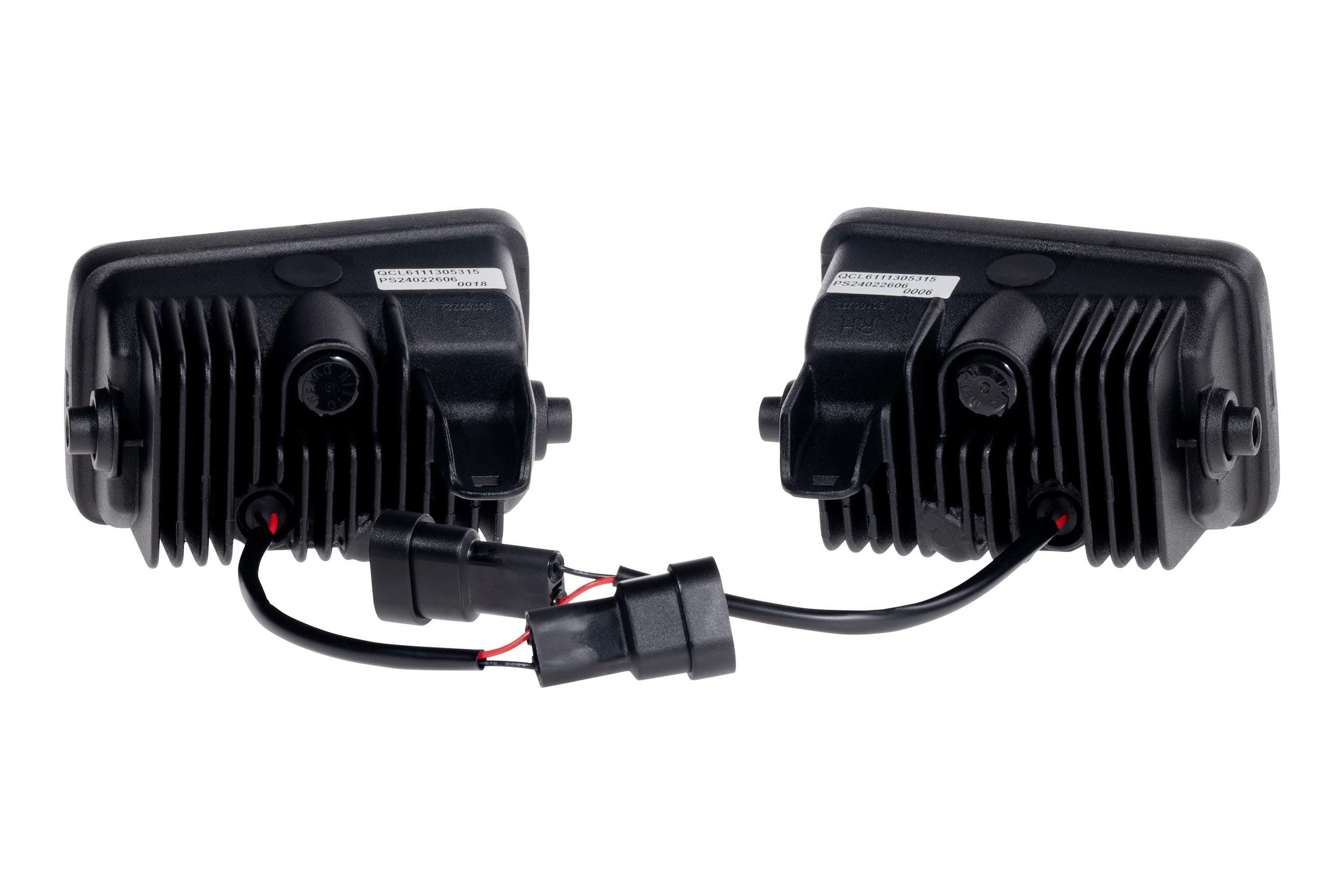 XB Evo Fog Lights: Type F2 (Set / White) - Apollo Off-Road