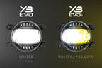 XB Evo+ Fog Lights: Type S (Set / White + Yellow) - Apollo Off-Road