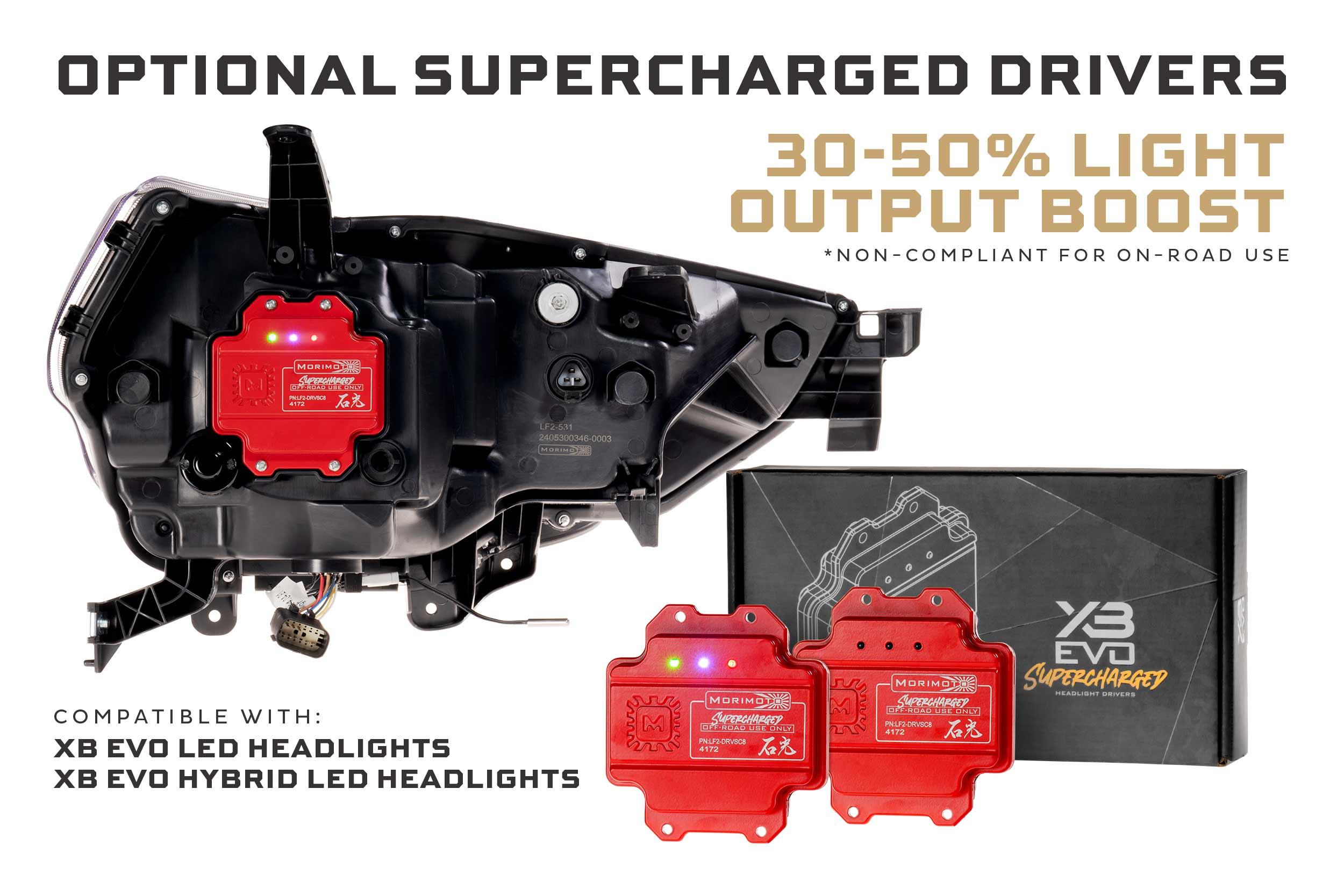 XB Evo Headlights: 14-24 Toyota 4Runner (Set) - Apollo Off-Road