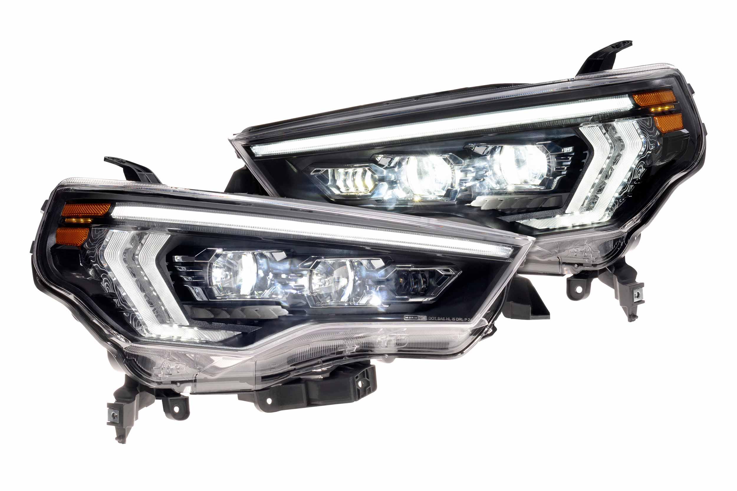XB Evo Headlights: 14-24 Toyota 4Runner (Set) - Apollo Off-Road