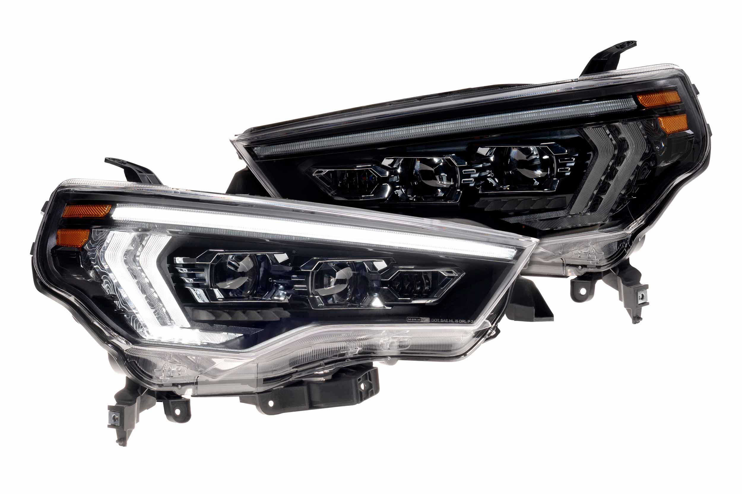 XB Evo Headlights: 14-24 Toyota 4Runner (Set) - Apollo Off-Road