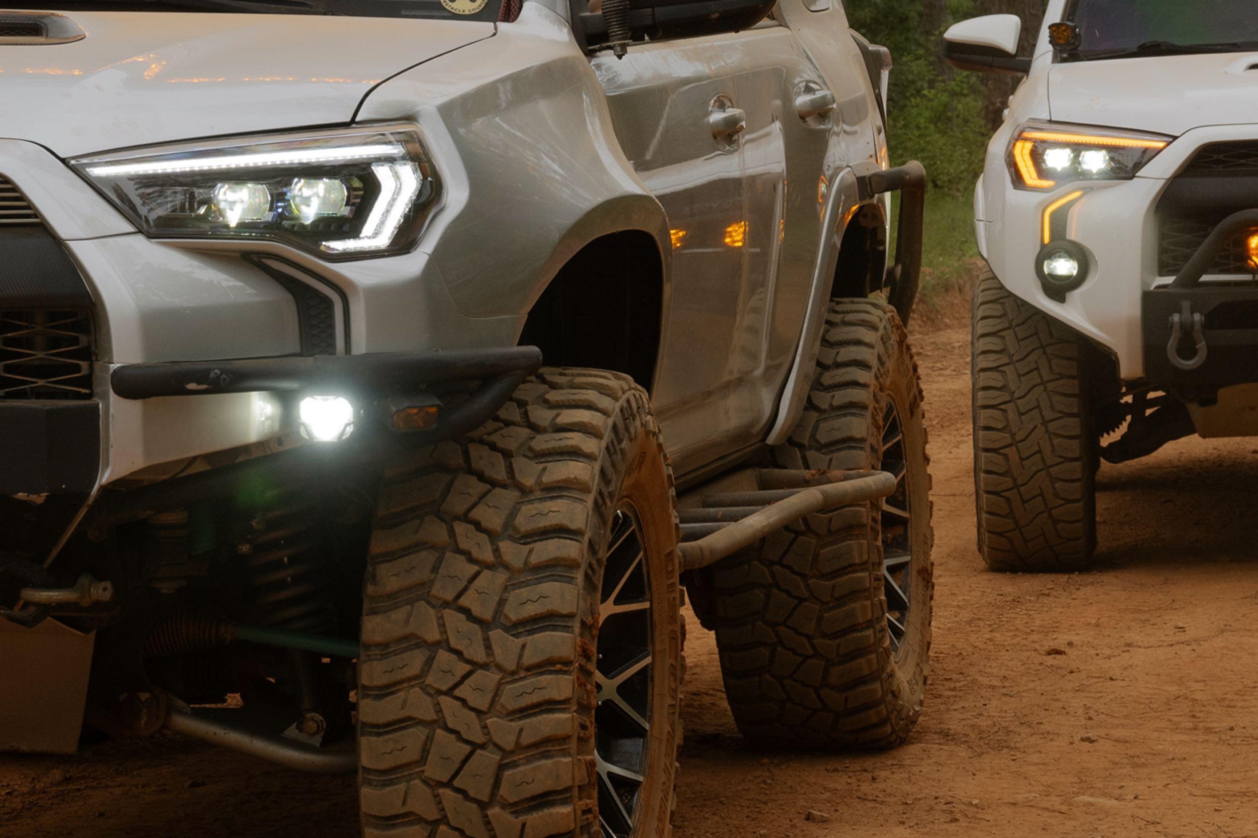 XB Evo Headlights: 14-24 Toyota 4Runner (Set) - Apollo Off-Road
