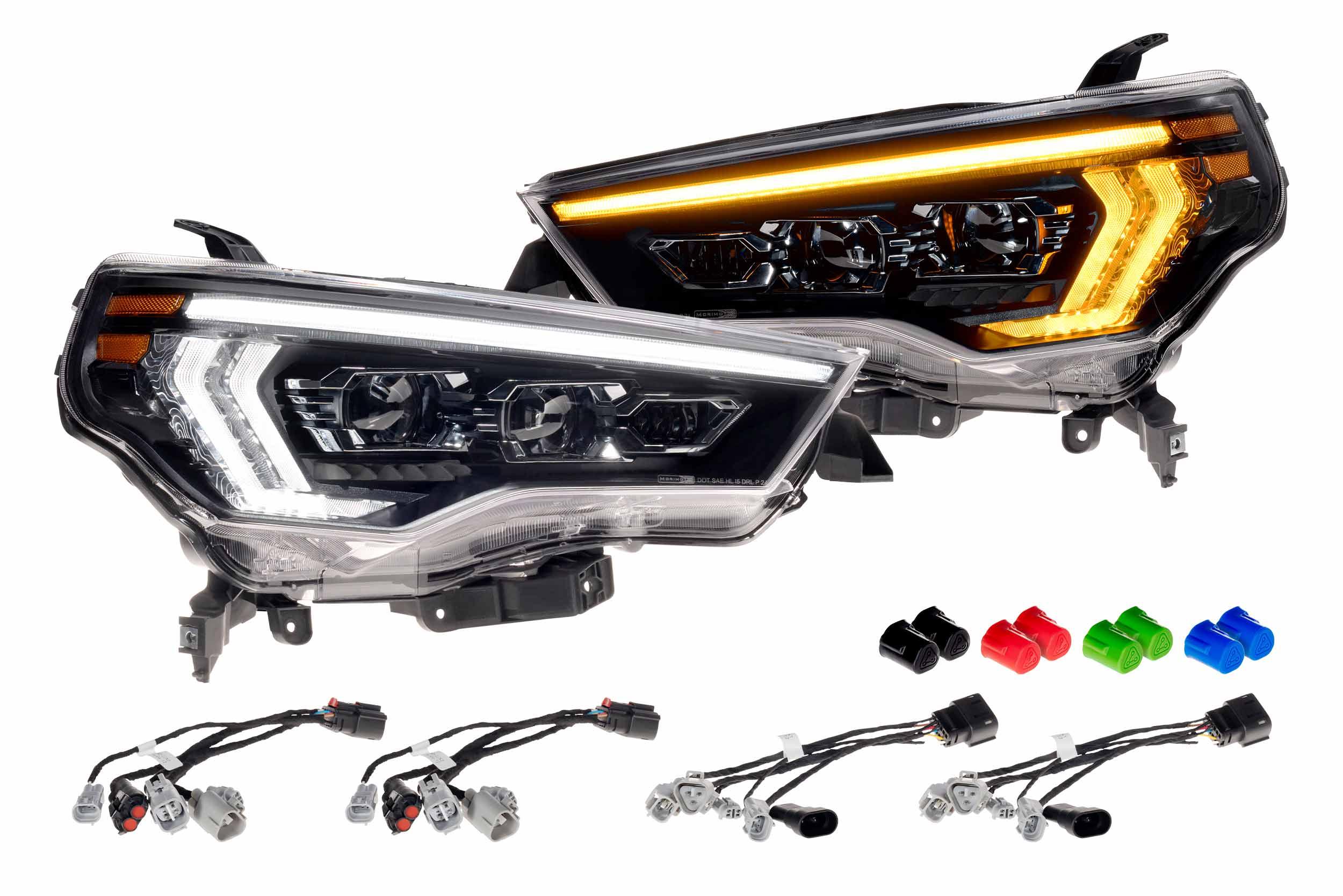 XB Evo Headlights: 14-24 Toyota 4Runner (Set) - Apollo Off-Road