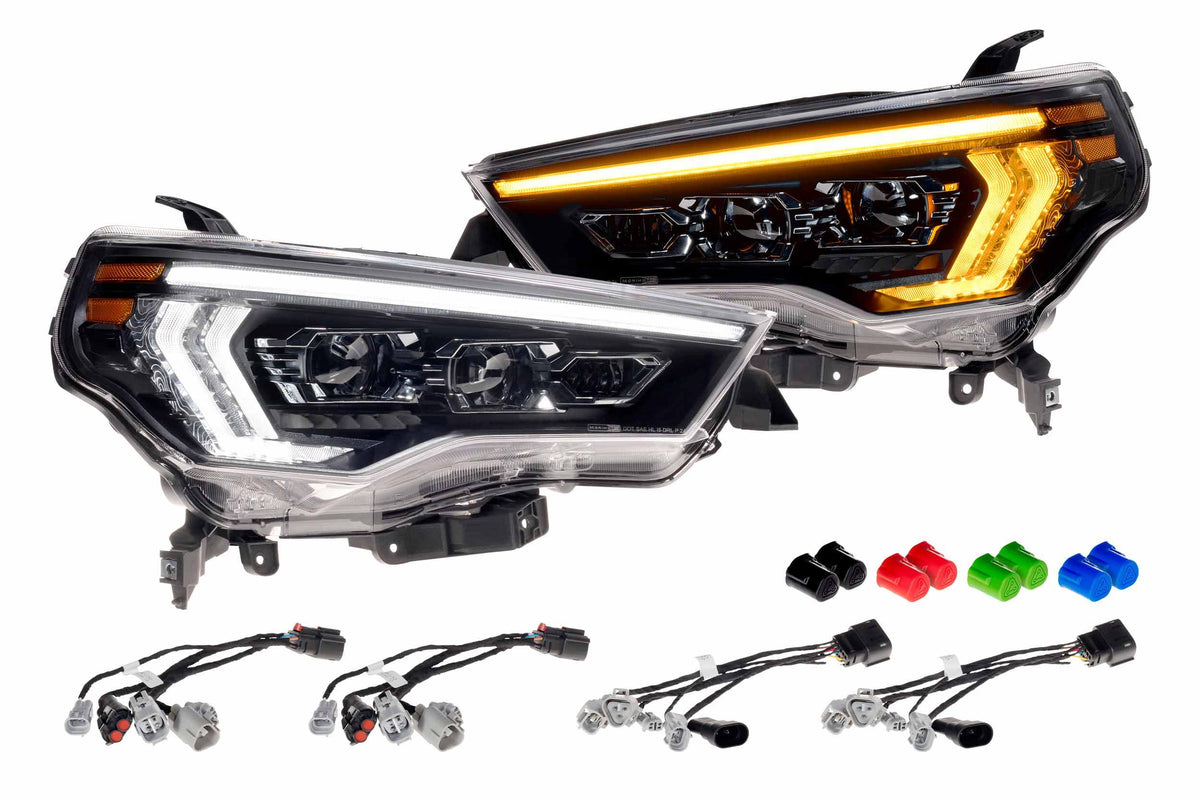 XB Evo Headlights: 14-24 Toyota 4Runner (Set) - Apollo Off-Road
