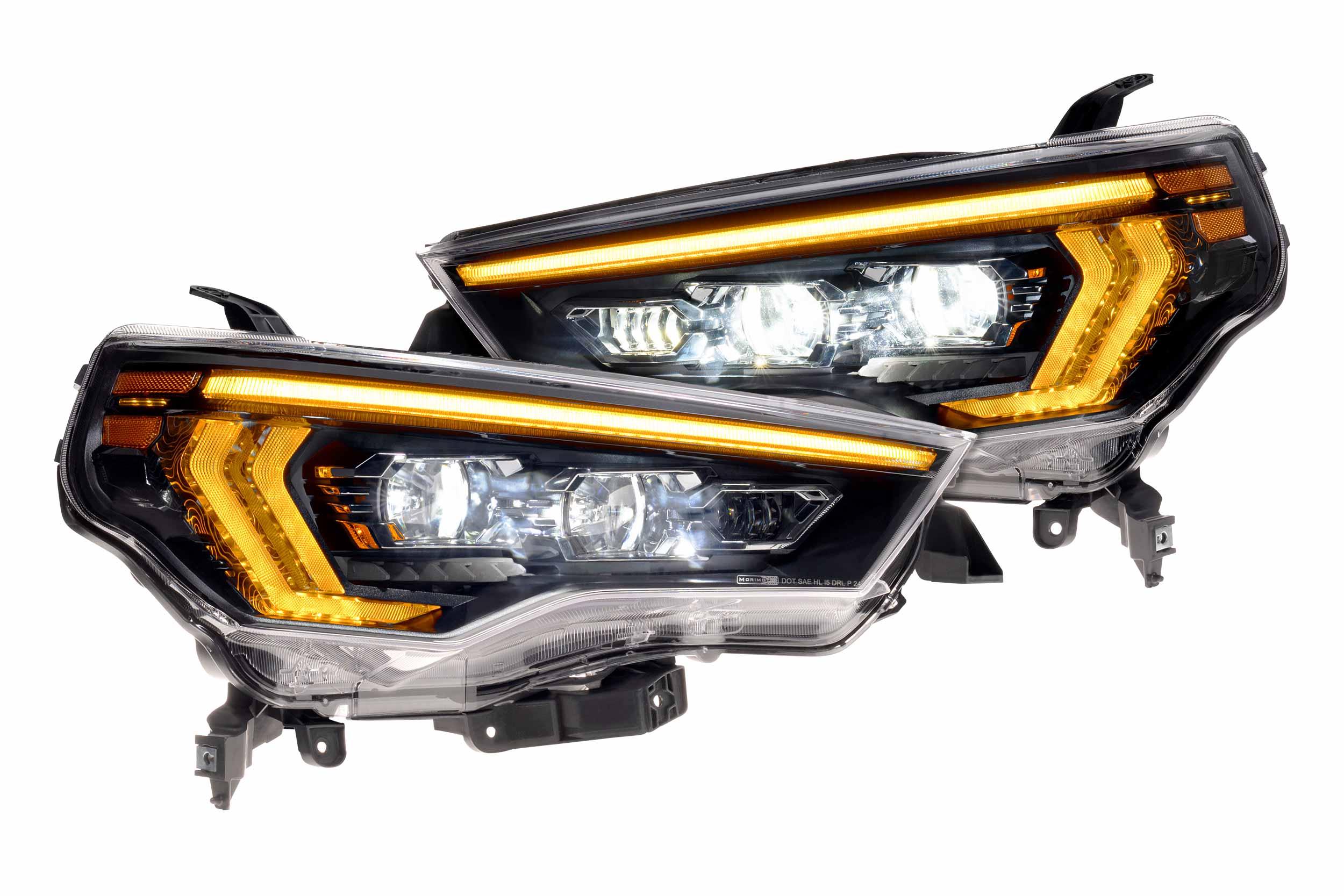 XB Evo Headlights: 14-24 Toyota 4Runner (Set) - Apollo Off-Road