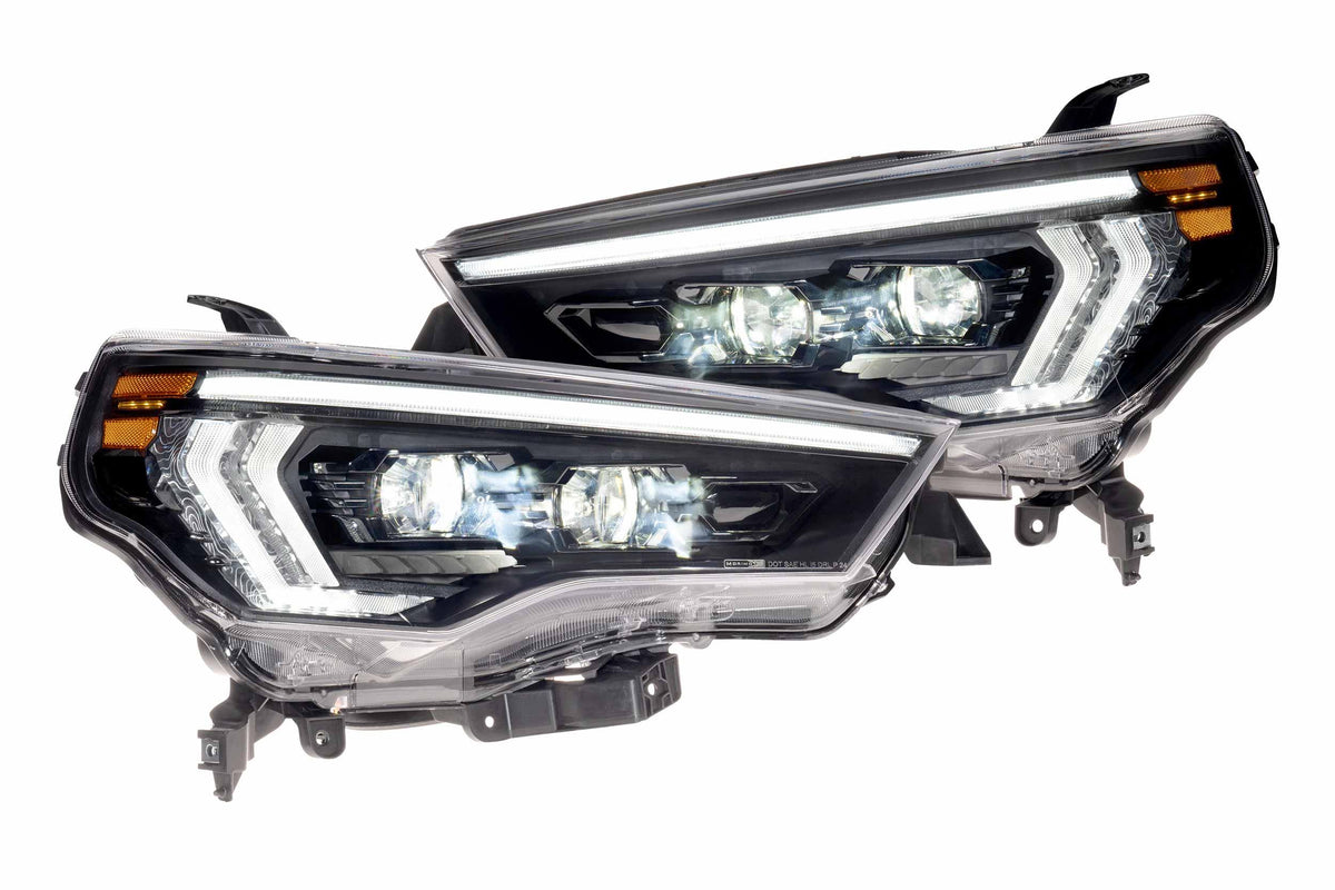 XB Evo Hybrid Headlights: 14-24 Toyota 4Runner (Set) - Apollo Off-Road
